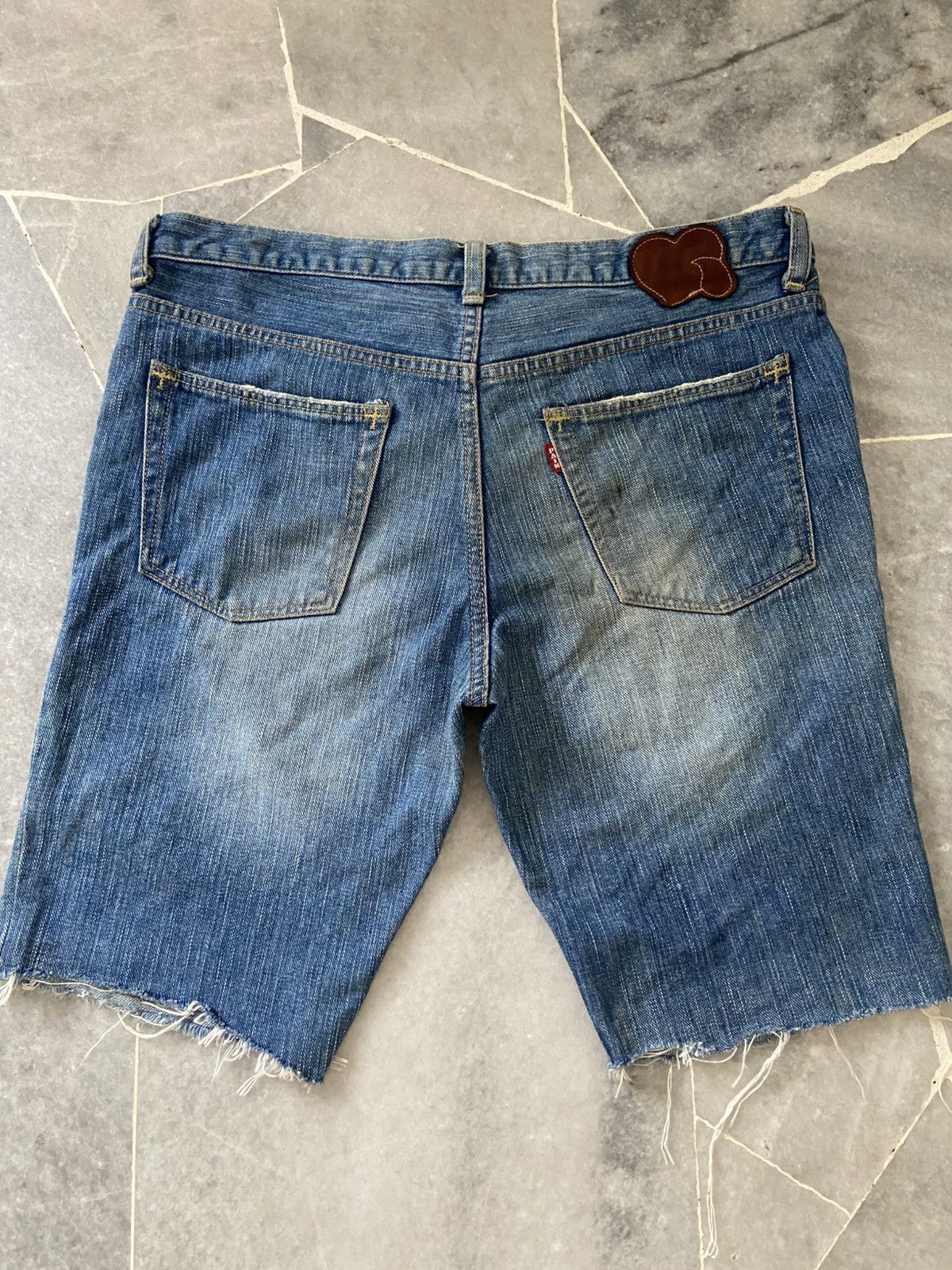 Number (N)ine SS04 Dream Baby Dream Pain denim Shorts Size US 32 / EU 48 - 7 Thumbnail