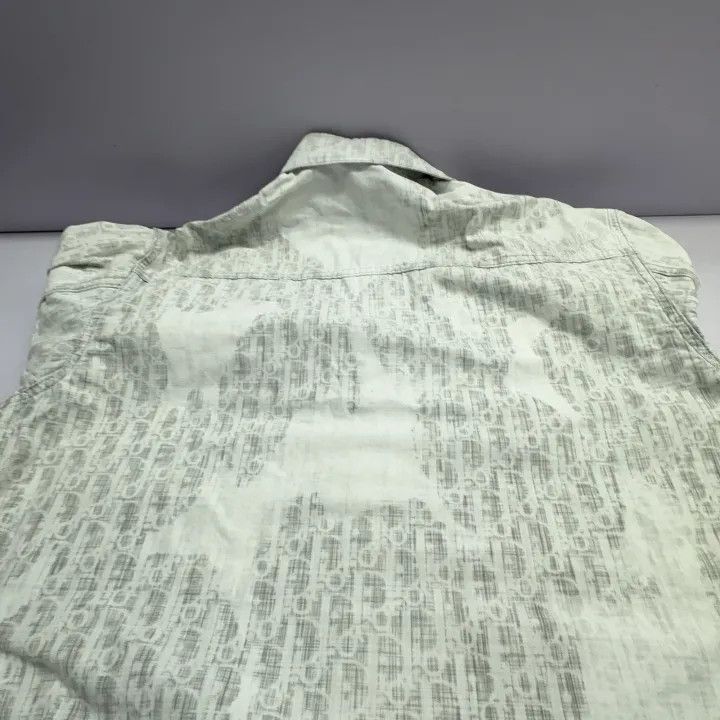 Dior Dior Dior FW21 Oblique Loose Long Sleeve Shirt 0079-2507 Size US M / EU 48-50 / 2 - 3 Thumbnail