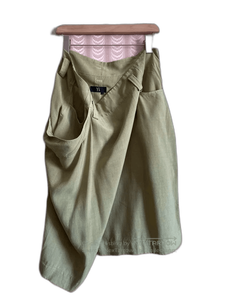 Yohji Yamamoto Yohji Yamamoto Vintage Asymmetric Skirt Size US 28 / EU 44 - 1 Thumbnail