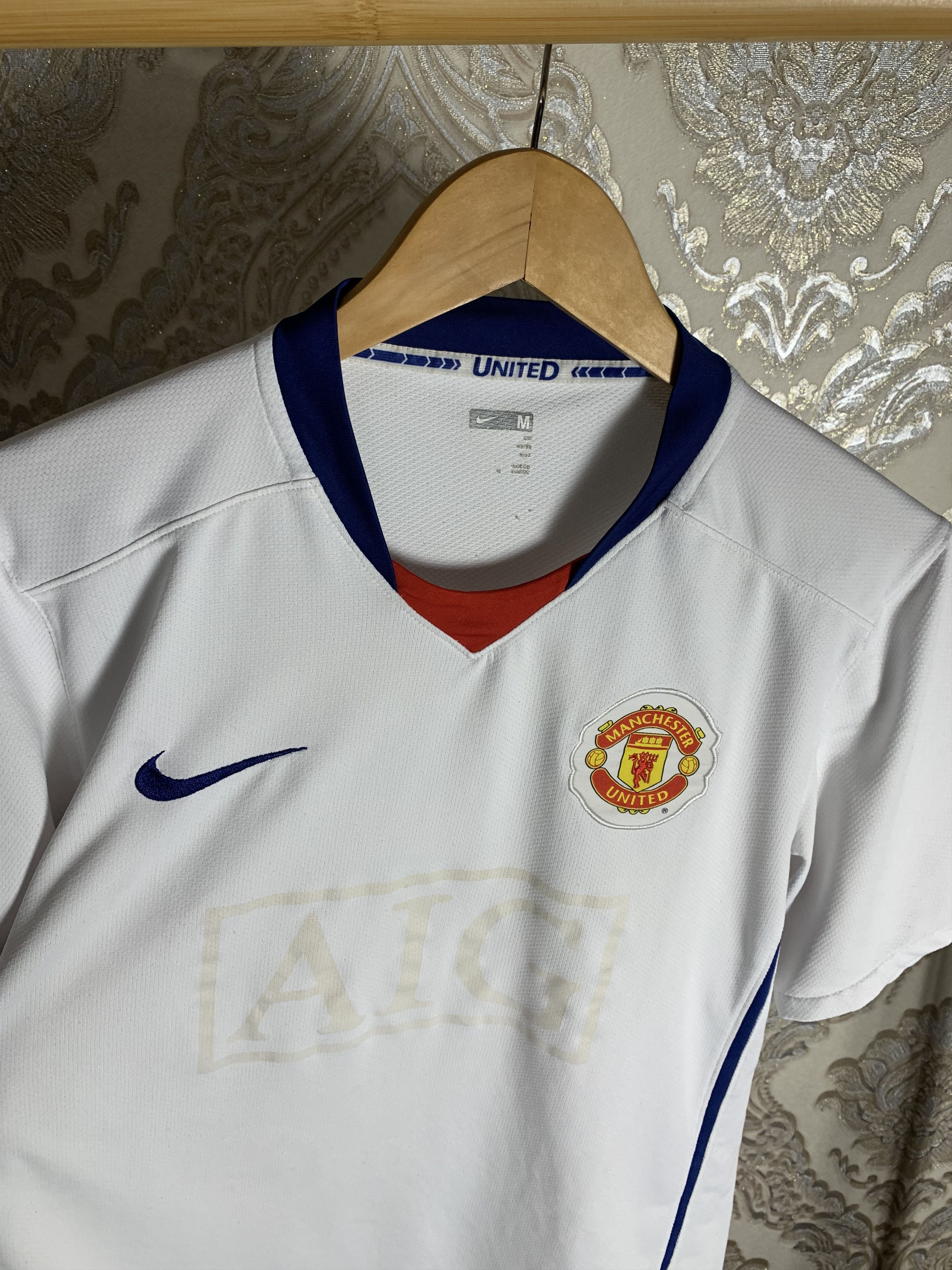 Nike VINTAGE NIKE FC MANCHESTER UNITED ENGLAND SOCCER JERSEY 90s Size US M / EU 48-50 / 2 - 2 Thumbnail