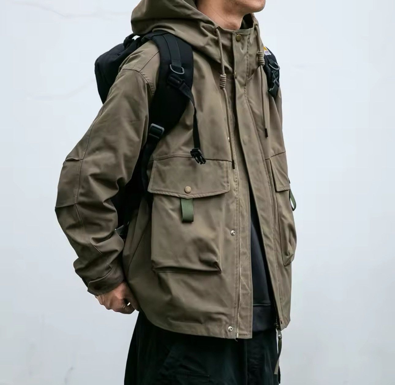 Vintage Streetwear Outdoor Multi Pocket Casual Jacket Parkas Size US L / EU 52-54 / 3 - 2 Thumbnail