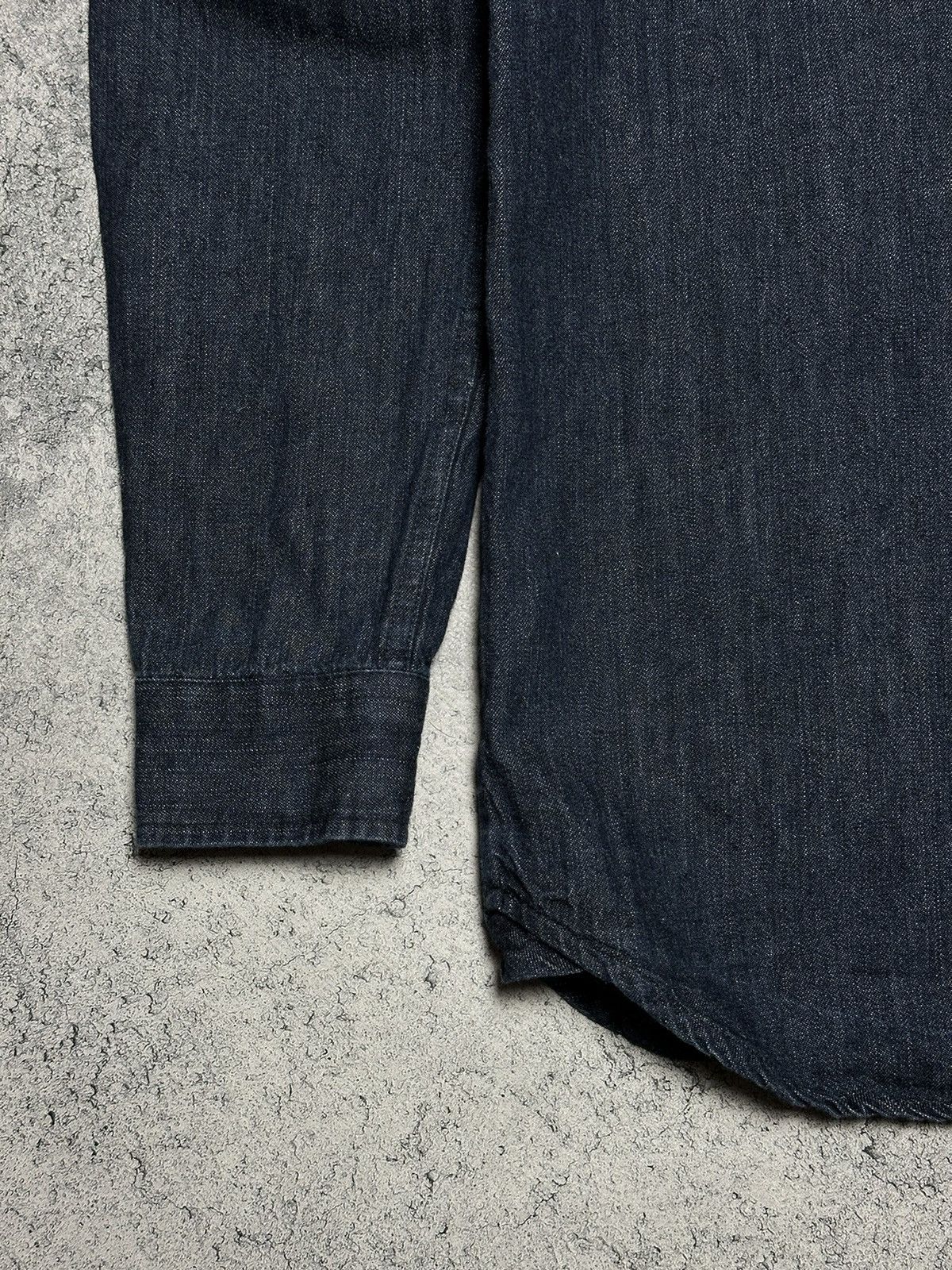 Folk Folk Denim Indigo Shirt Size 4 Size US L / EU 52-54 / 3 - 6 Thumbnail