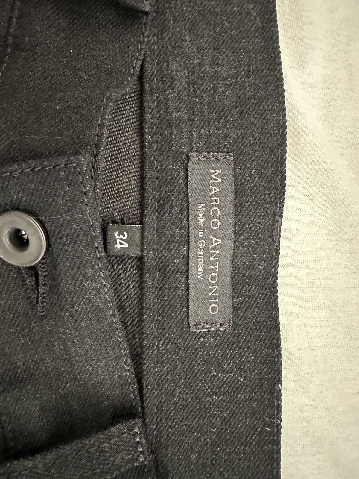 Other Handmade MarcAntonio Blackout Selvedge Denim Custom Cut 34 Size US 34 / EU 50 - 5 Thumbnail