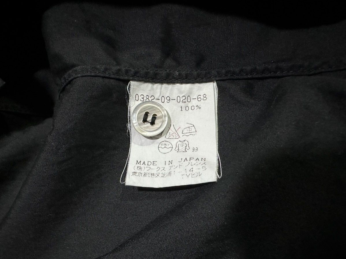 Yohji Yamamoto 🔥Rare Vintage LQ Yohji Yamamoto Black Shirt Size US L / EU 52-54 / 3 - 8 Thumbnail