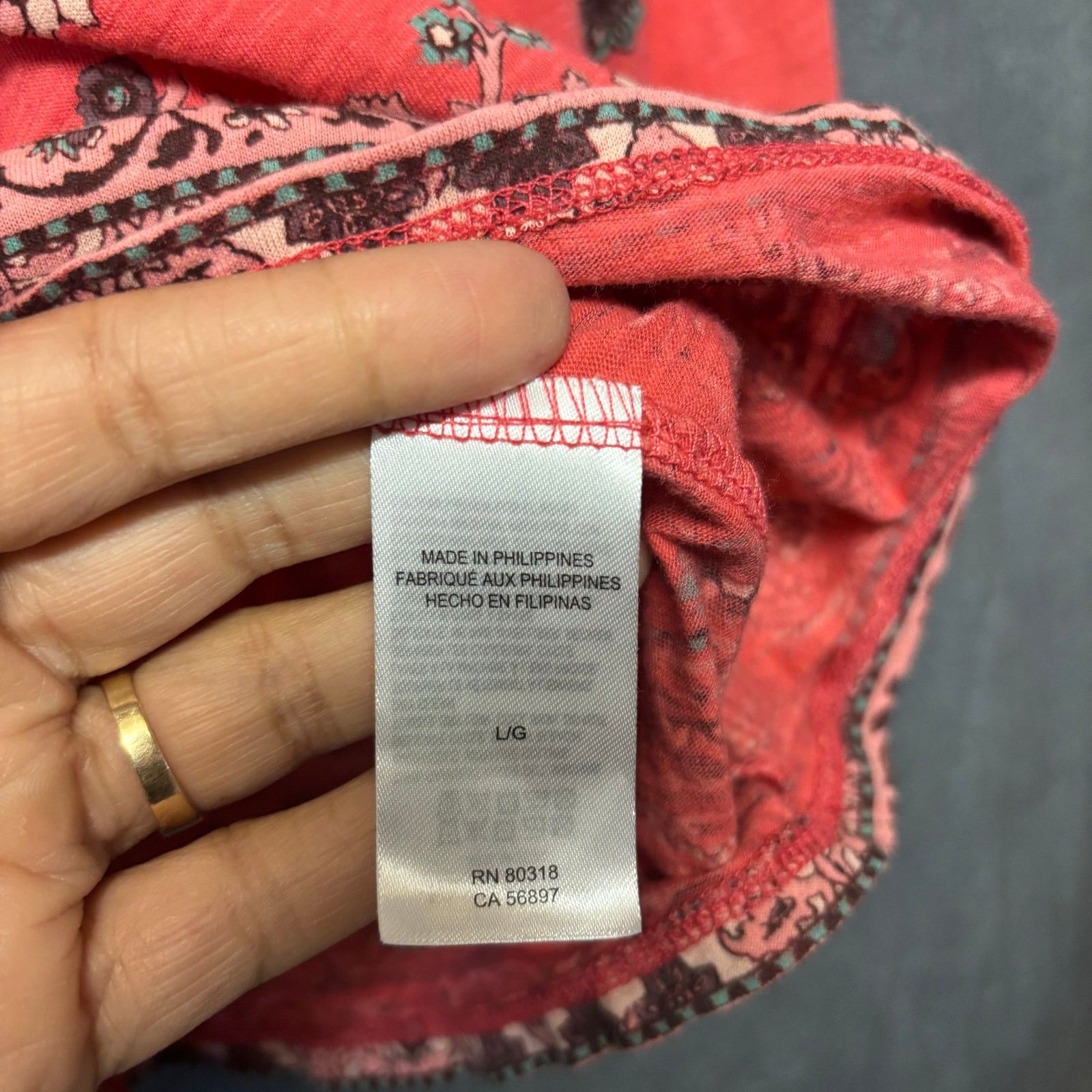 Lucky Brand Lucky Brand Babydoll Blouse Boho Hippy Peasant Cottage Fairy Size L / US 10 / IT 46 - 8 Thumbnail