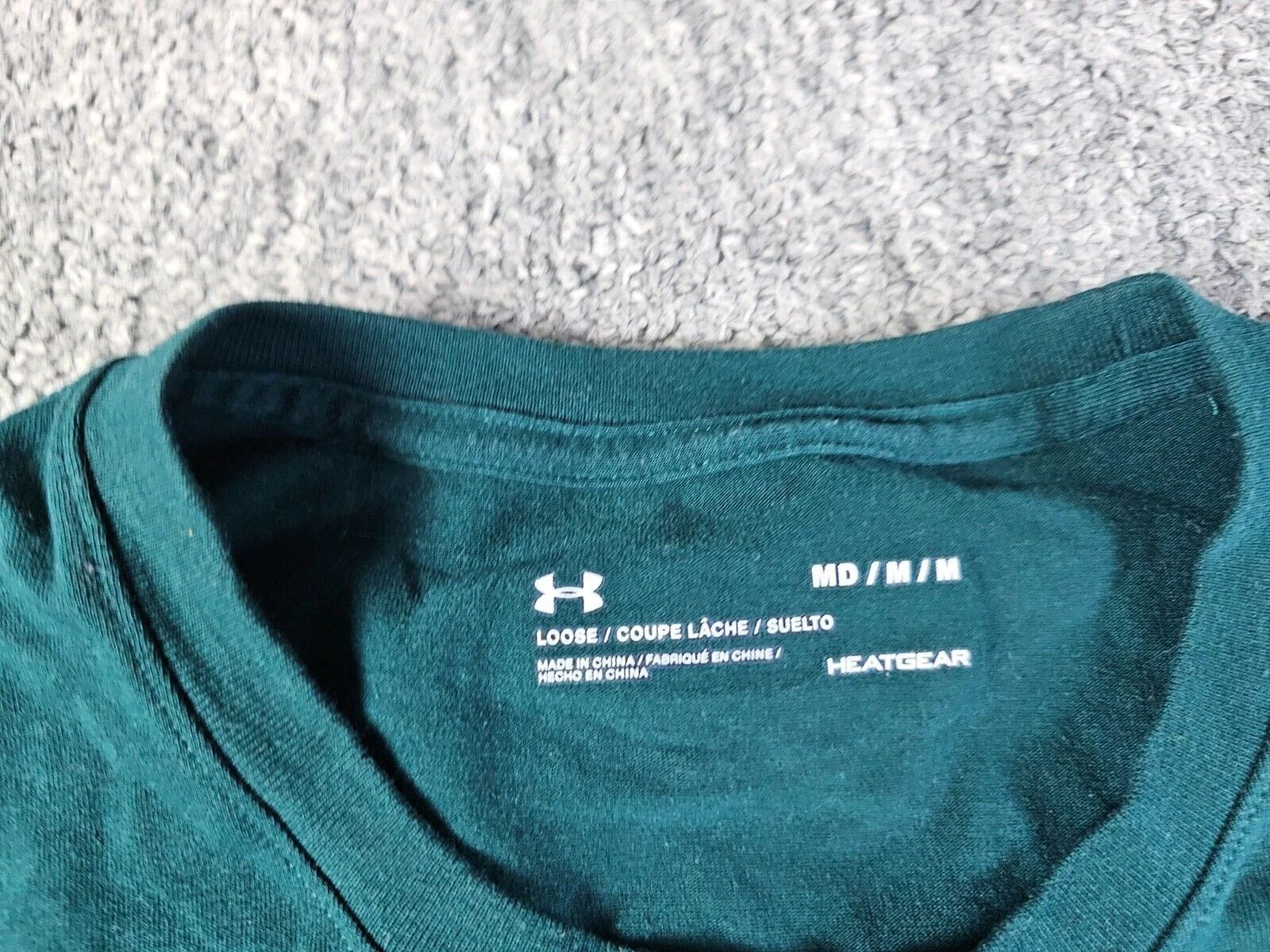 Under Armour Under Armour HeatGear Loose Fit Training Tee Polyester Men M Size US M / EU 48-50 / 2 - 4 Thumbnail