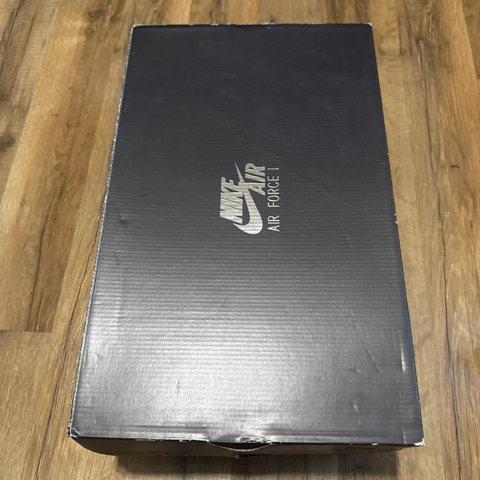 Nike 2011 Nike Air Force 1 High Premium LE Crackle Patent Black Size US 10 / EU 43 - 10 Thumbnail