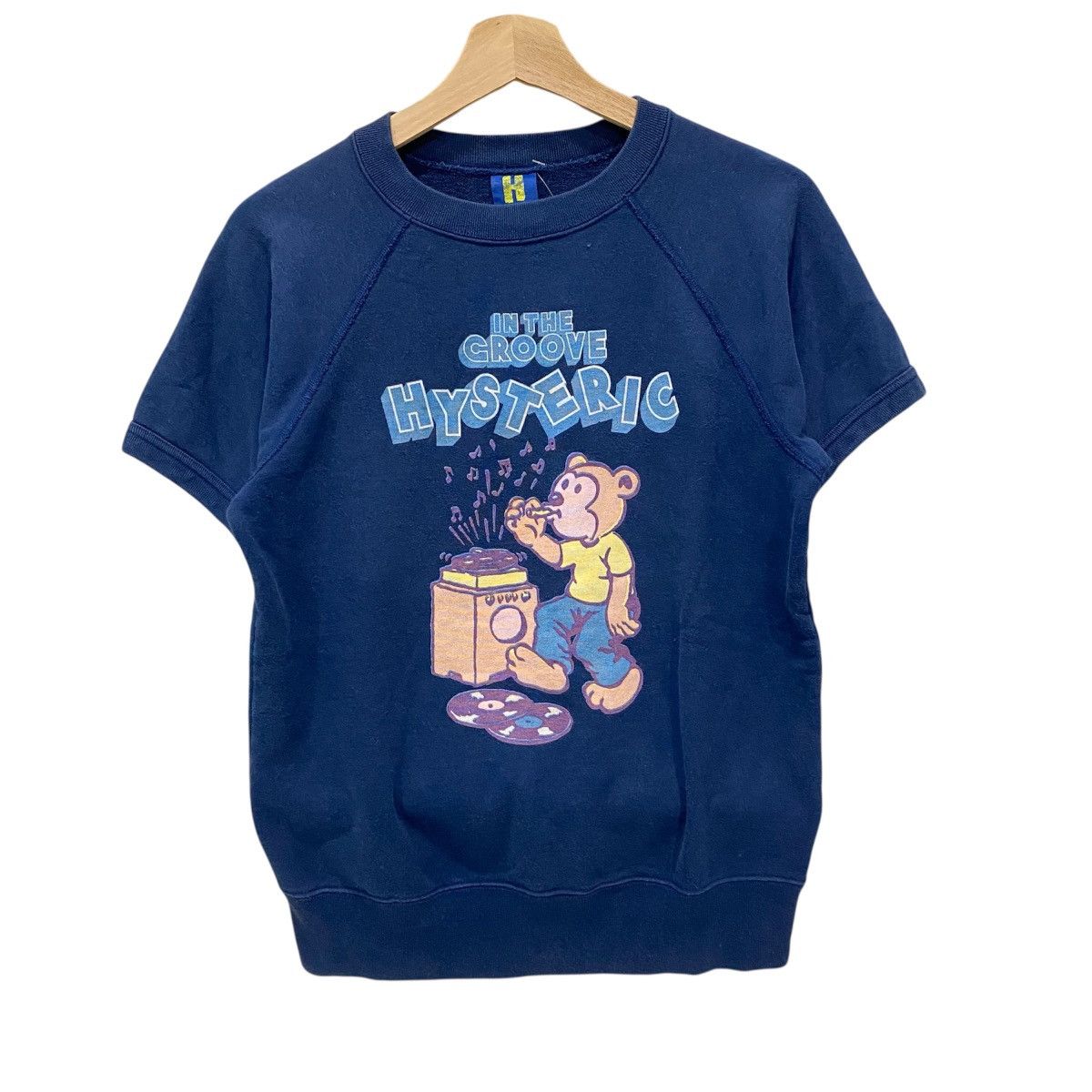 Hysteric Glamour Vintage Hysteric Glamour 'In The Groove' Bear Short Sleeve Size US S / EU 44-46 / 1 - 1 Thumbnail
