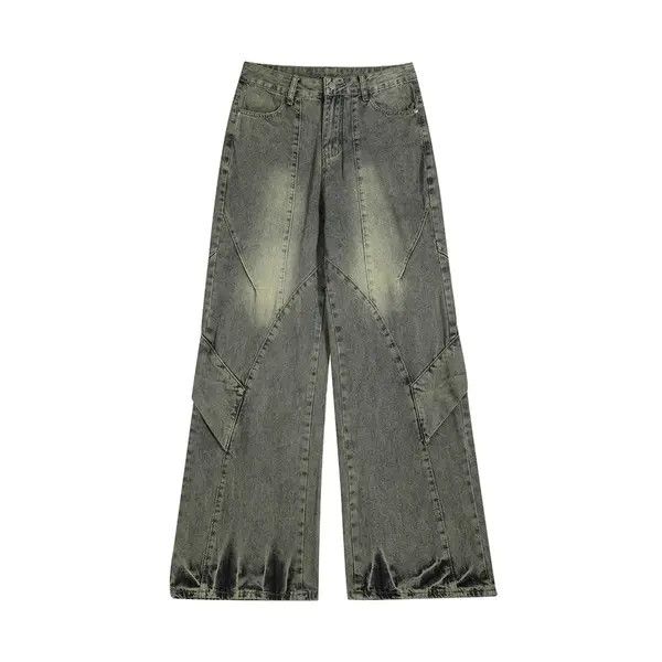Jean VIBE High-Waisted Wide-Leg Denim Pants Size US 32 / EU 48 - 7 Thumbnail