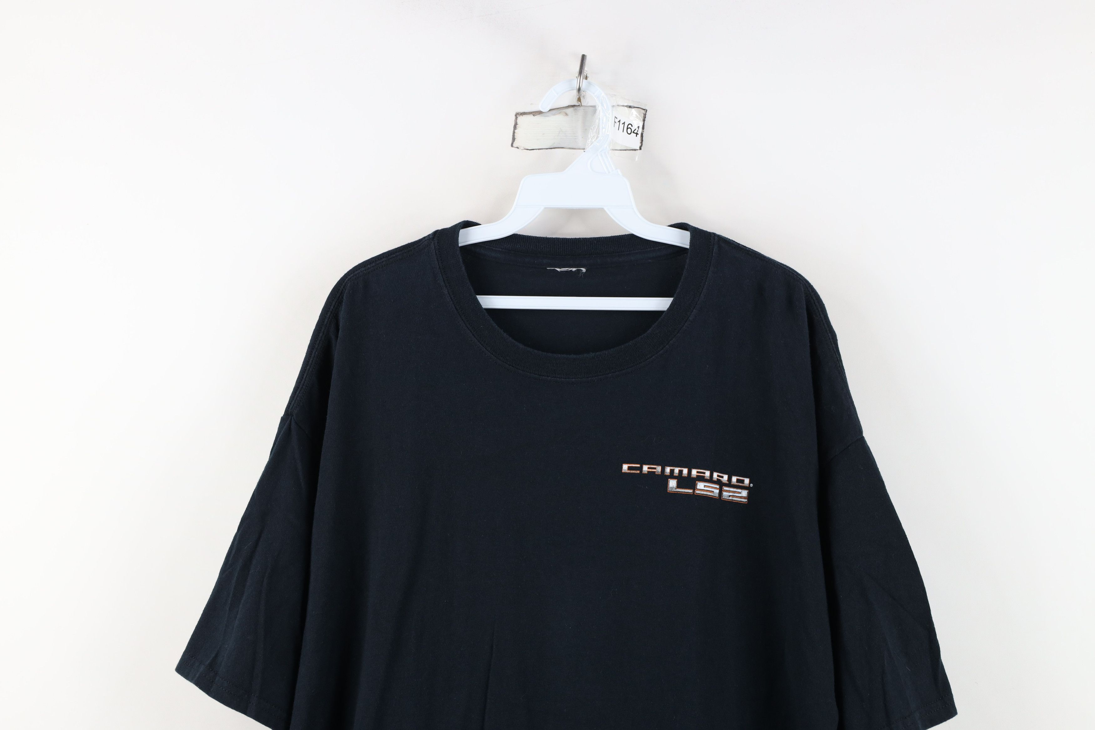 Vintage Vintage Y2K Spell Camaro LS2 Muscle Car Racing T-Shirt Black Size US XL / EU 56 / 4 - 2 Thumbnail