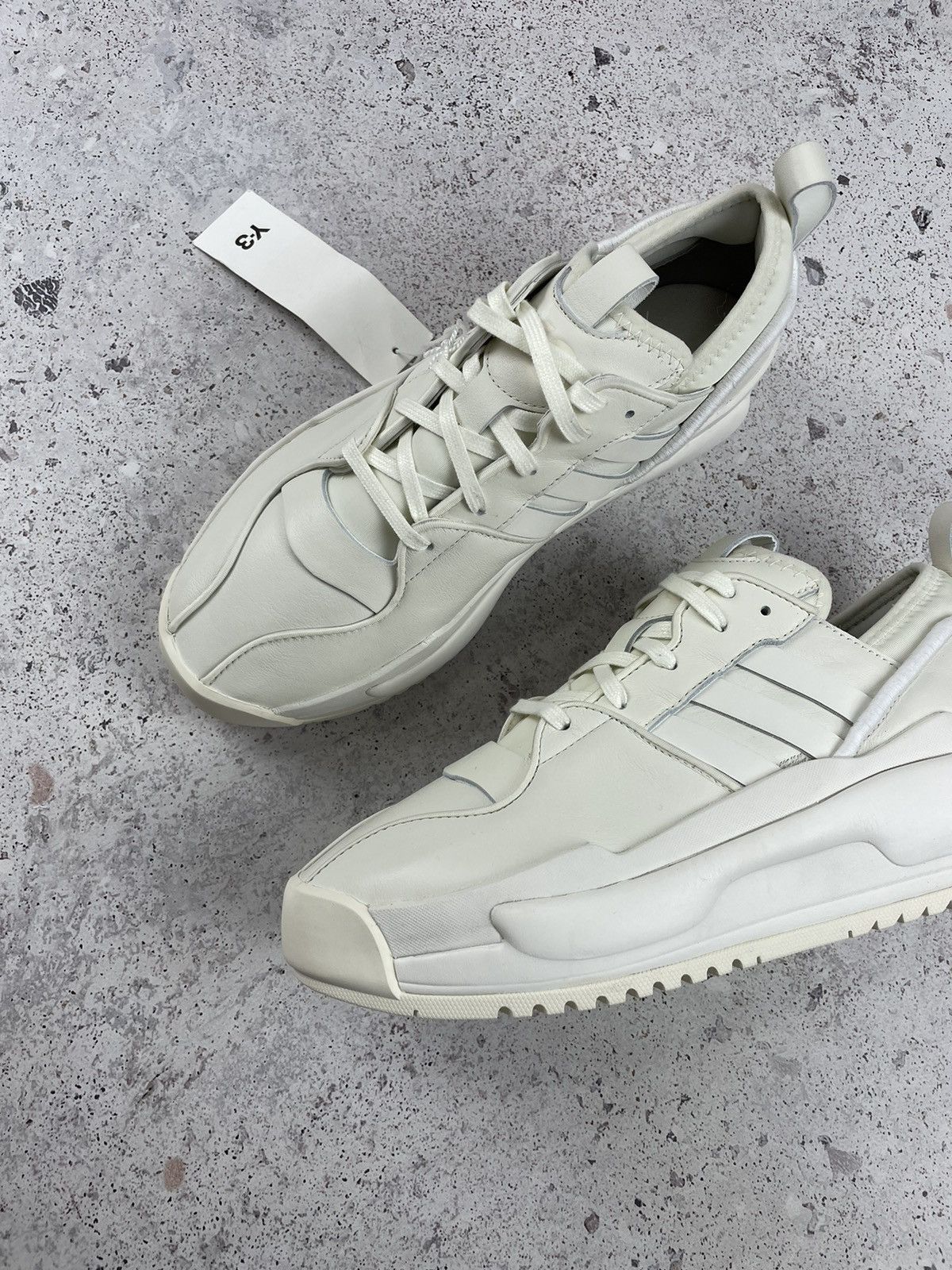 Adidas Y-3 Yohji Yamamoto Rivalry White Blokecore Size