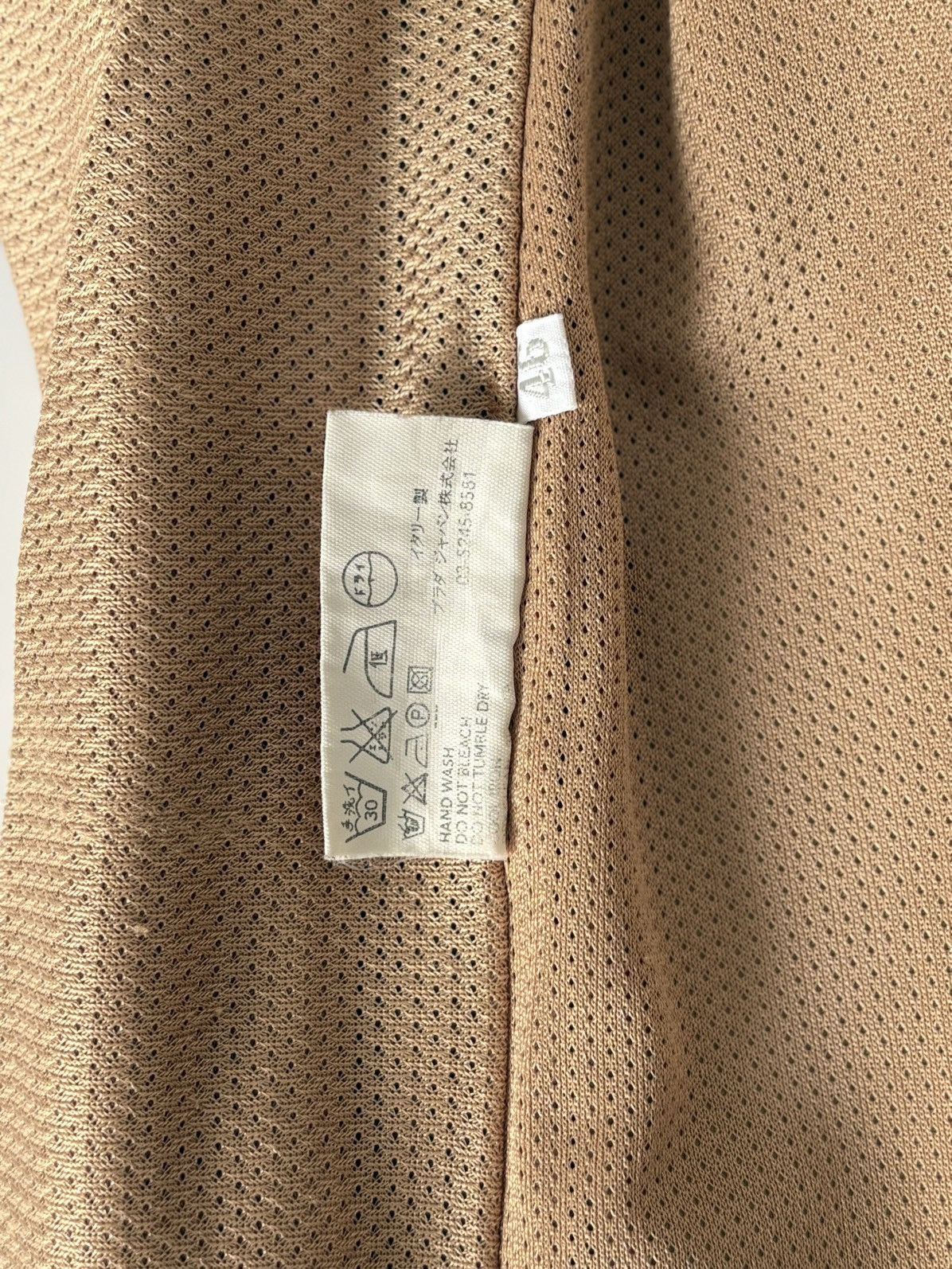 Prada 00s Prada Sport Two Slit Zip Skirt Beige Nylon Red Tab 46 XL Size 32" / US 10 / IT 46 - 15 Thumbnail
