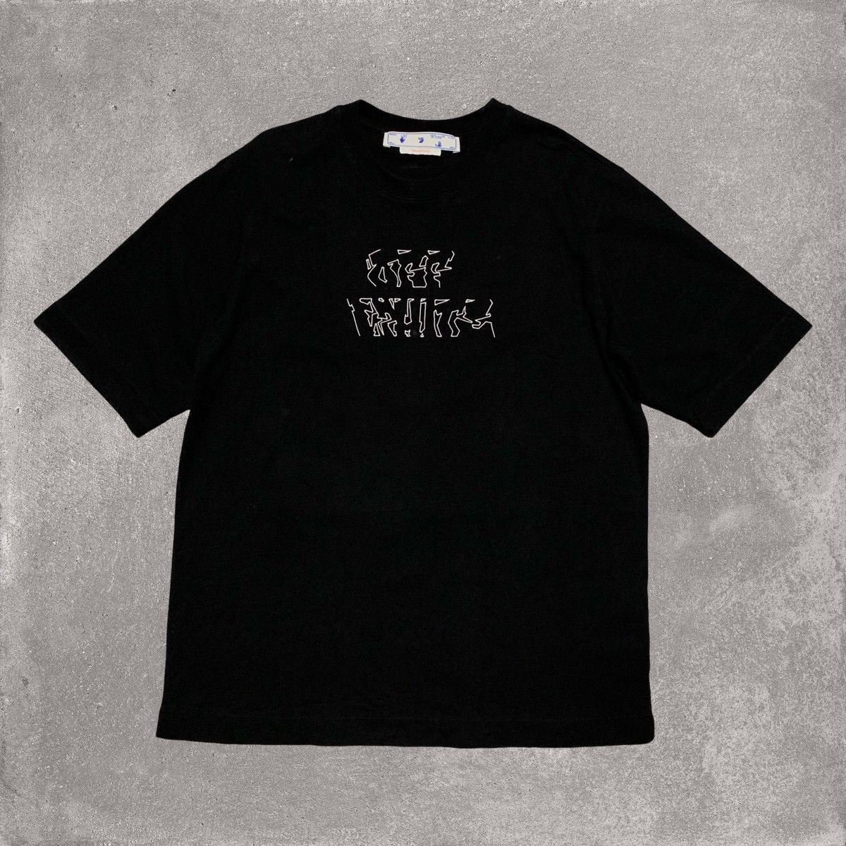 Off-White Off White Medium Neen Arrow Skate Black Tee Virgil Abloh Size US M / EU 48-50 / 2 - 2 Thumbnail
