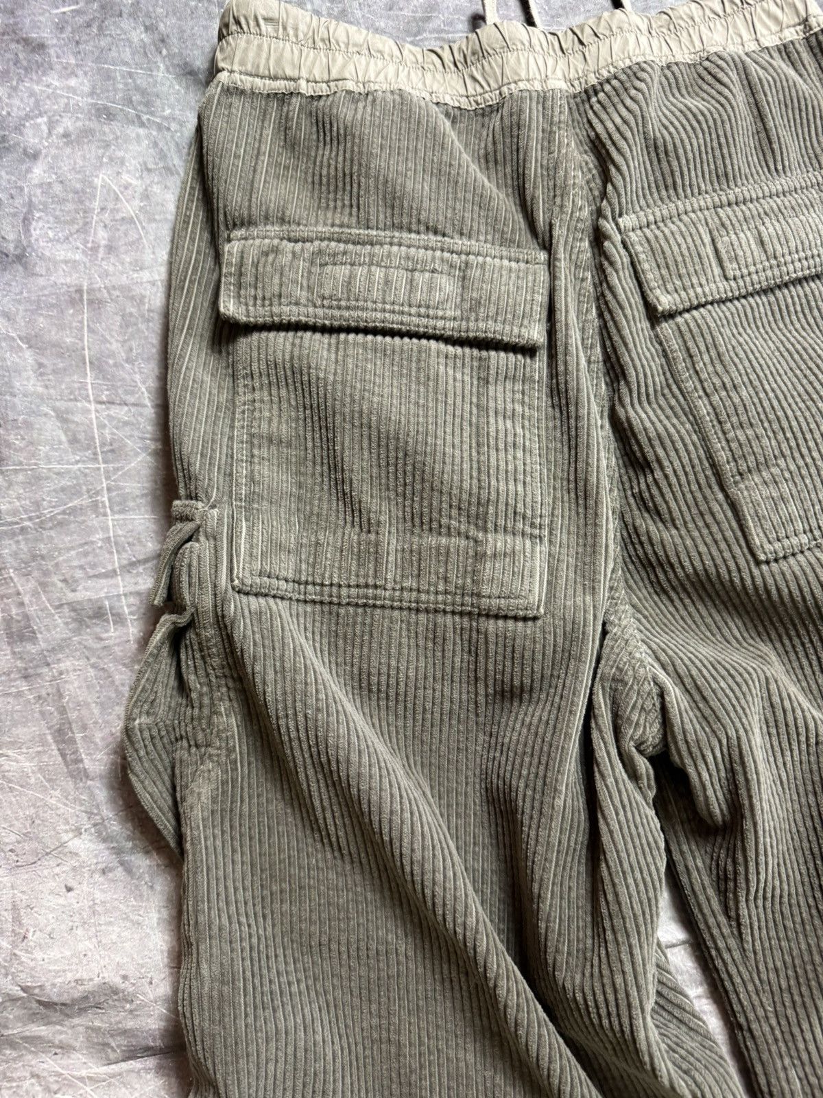 Rick Owens Rick Owens Drkshdw Corduroy Double Cargo Bela Pants Size US 32 / EU 48 - 9 Thumbnail
