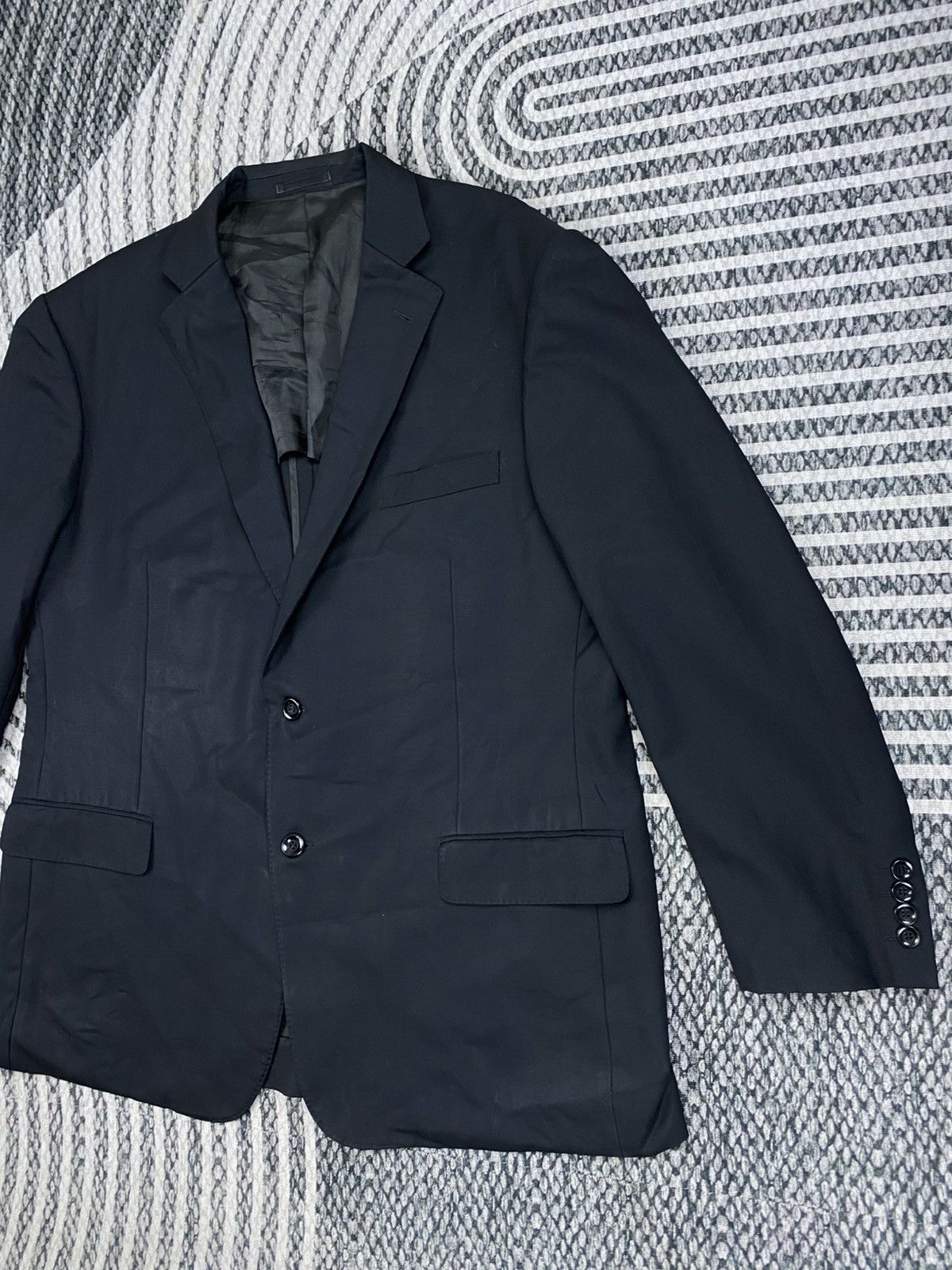 Lanvin Vintage Lanvin Collection Double Button Blazer Size US L / EU 52-54 / 3 - 4 Thumbnail