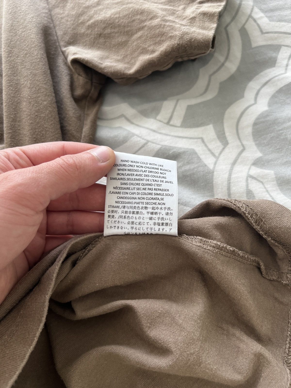 Essentials 🔥🔥 Fear Of God Essentials Brown Cotton Polo Shirt Size US M / EU 48-50 / 2 - 9 Thumbnail