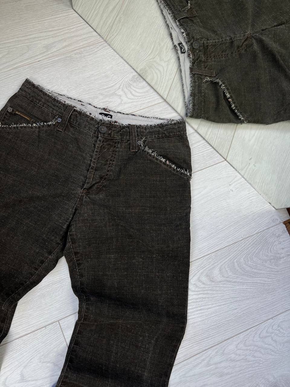 Dolce & Gabbana × Vintage Vintage Dolce & Gabbana D&G Wool Casual Pants Trousers Size US 33 - 2 Thumbnail