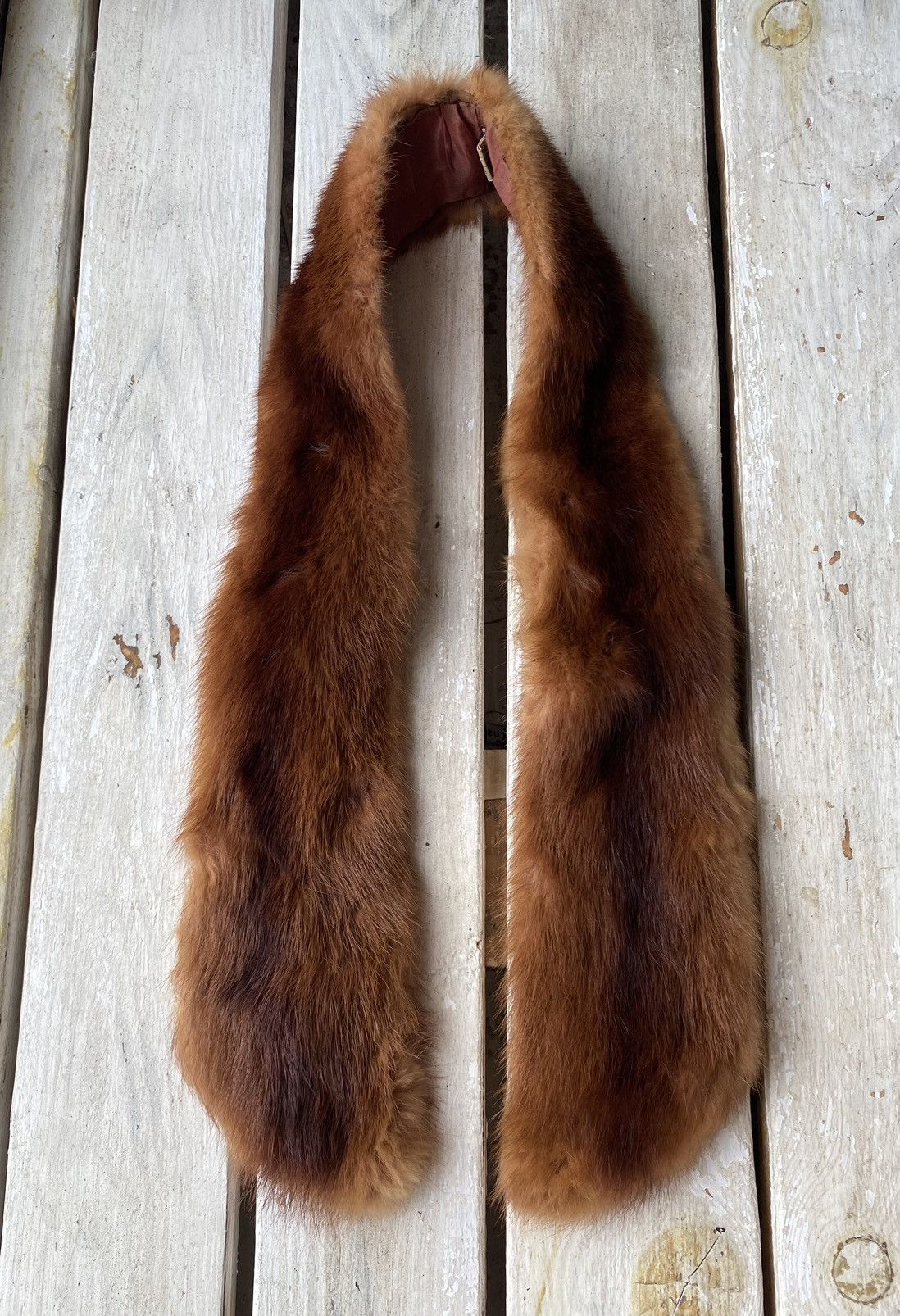 Vintage Vintage real fur mohair scarf avant-garde rare Size ONE SIZE - 2 Thumbnail