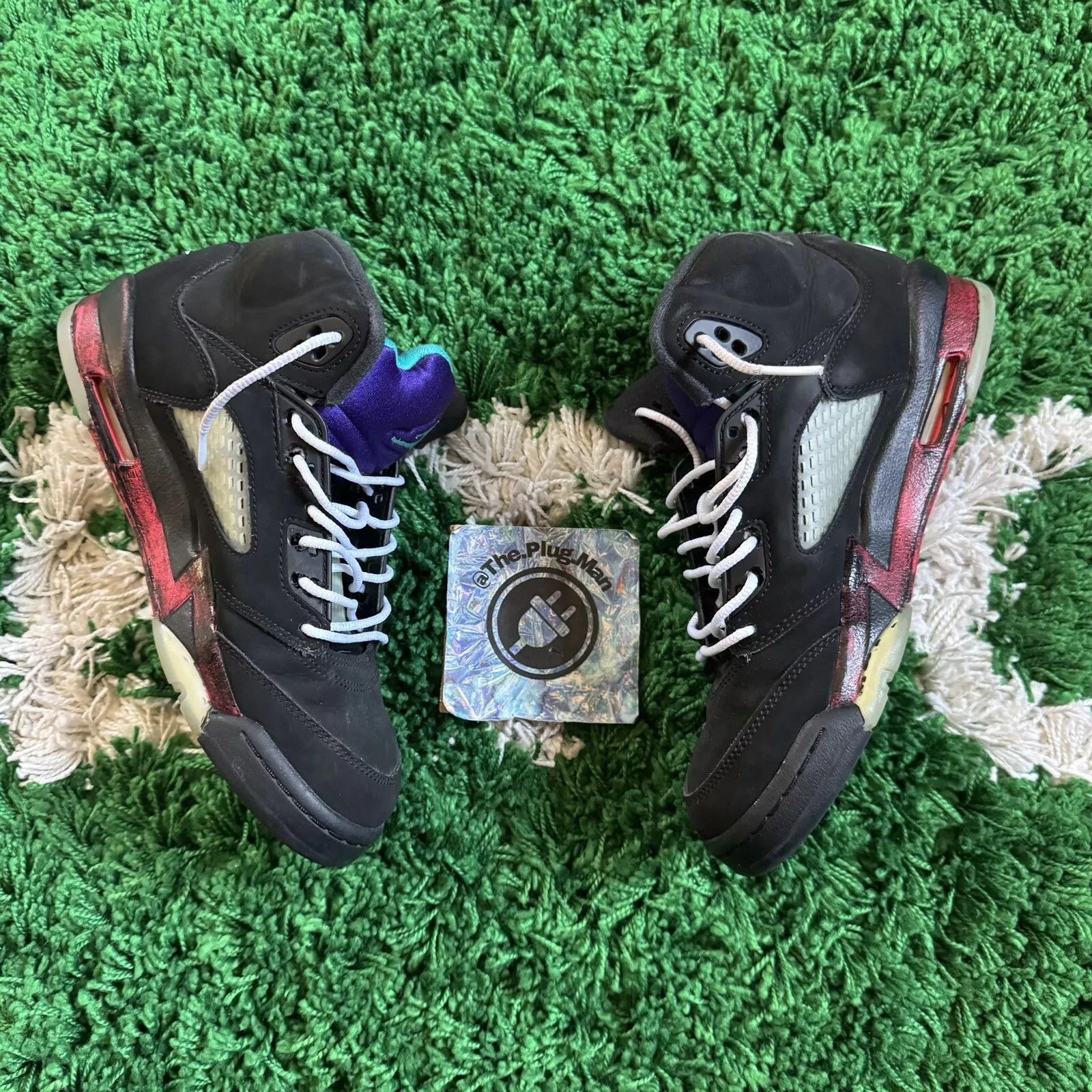 Air Jordan Retro Top Fire Red Metallic Grape