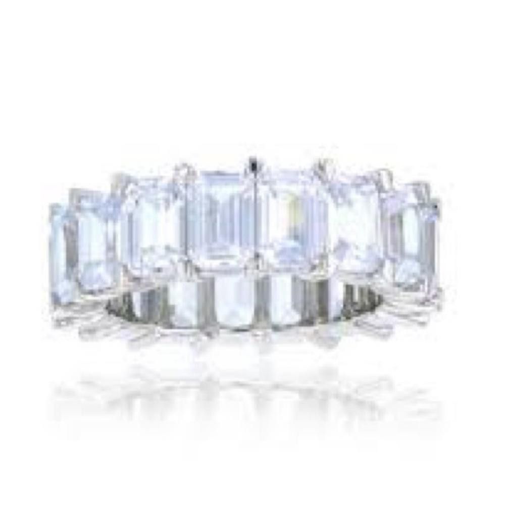 Designer Italo emerald ct sterling silver ring Size ONE SIZE - 1 Thumbnail