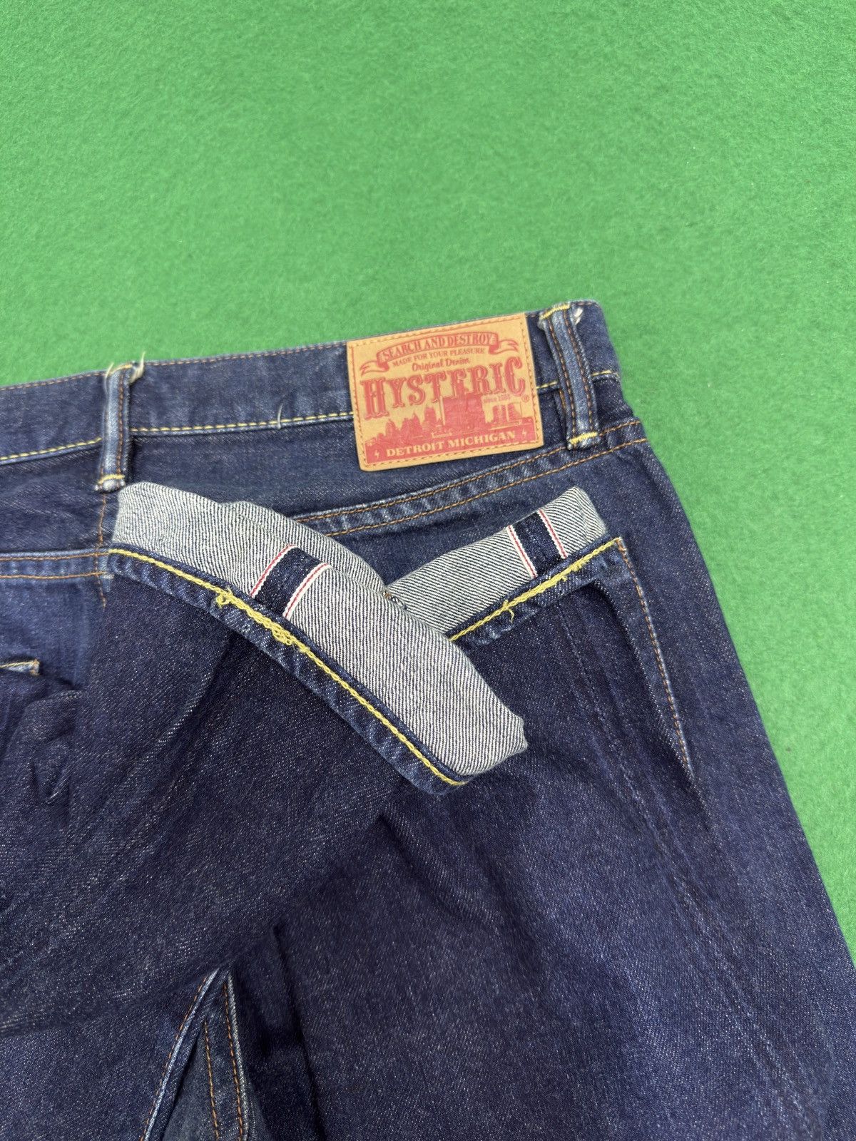 Hysteric Glamour A24 STUDDED HYSTERIC GLAMOUR SELVEDGE Size US 32 / EU 48 - 16 Thumbnail
