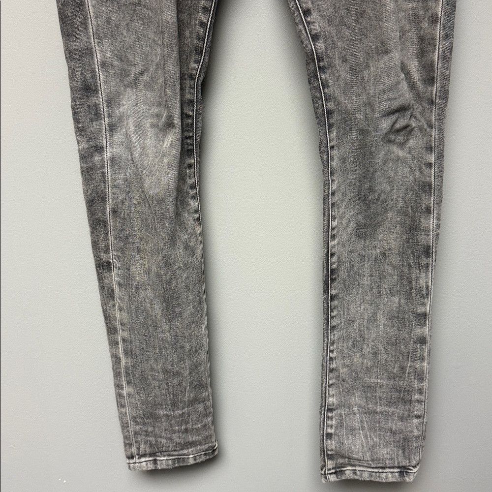 Diesel Diesel D-Strukt Slim Grey Acid Wash Stretch Jeans W30 L32 Size US 30 / EU 46 - 3 Thumbnail