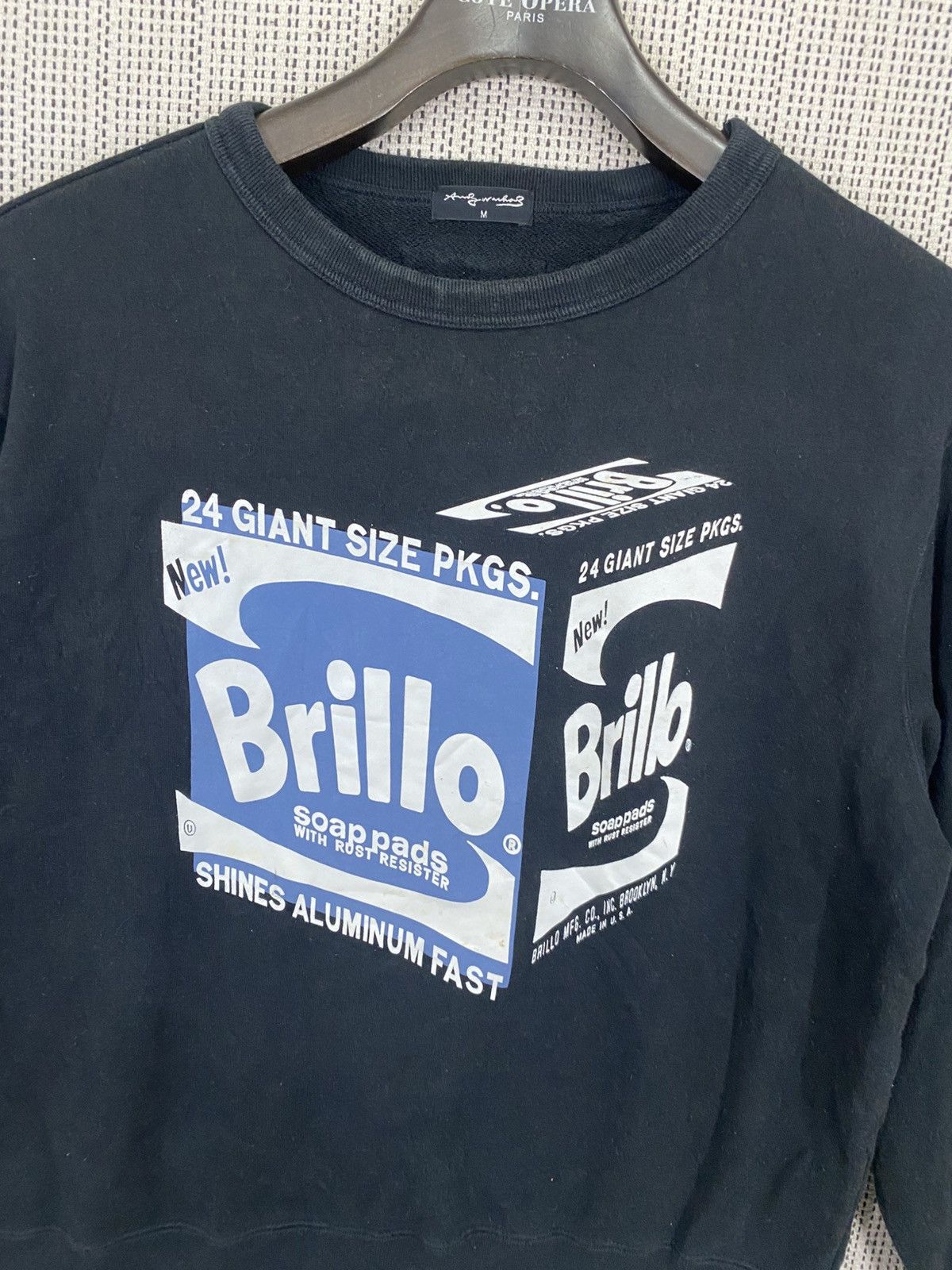 Andy Warhol × Japanese Brand × Uniqlo Uniqlo - Andy Warhol X Uniqlo Brillo Soap Pads Big Print Size US M / EU 48-50 / 2 - 2 Thumbnail