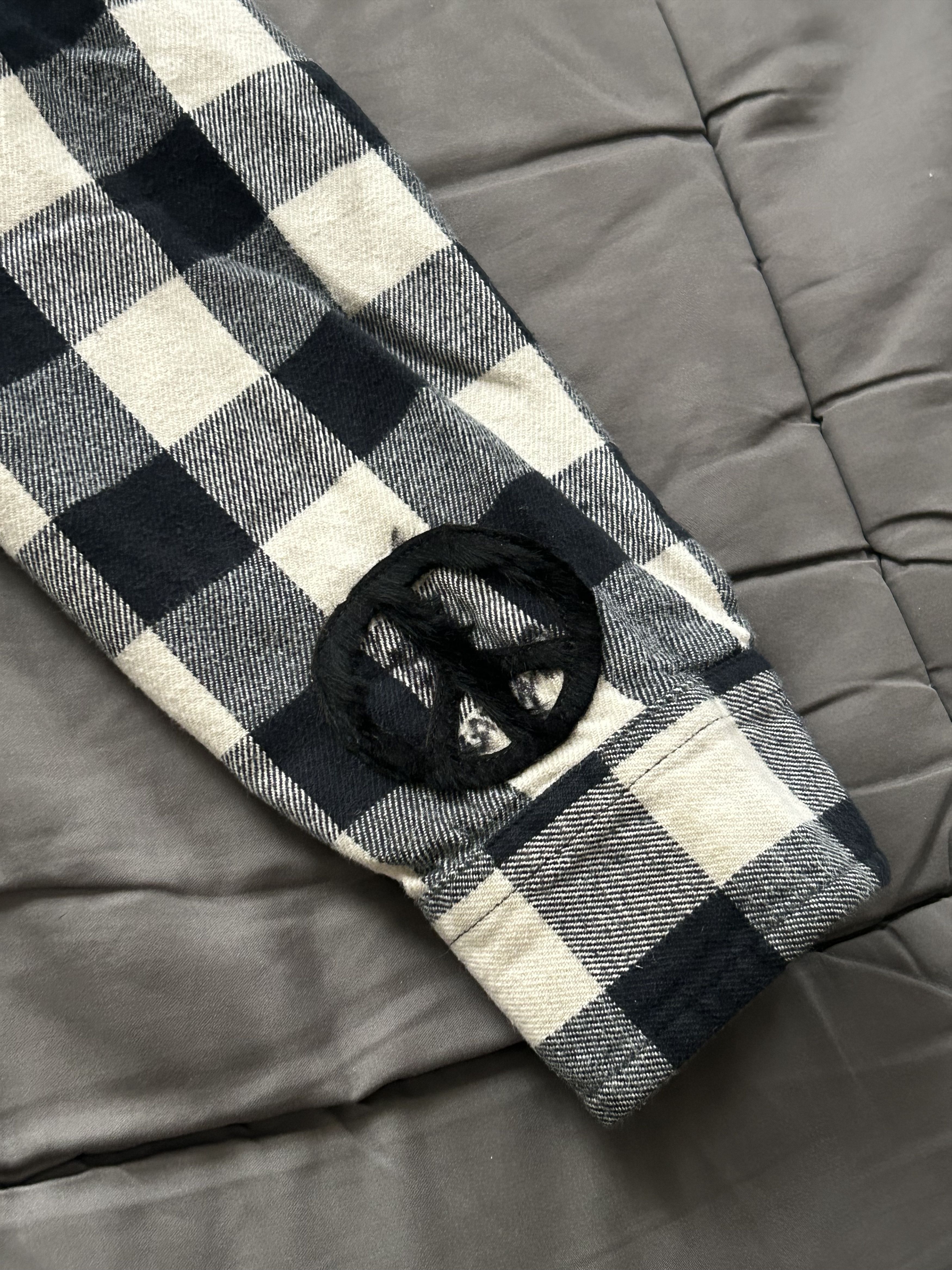 BV By Bodega Vengeance 1/1 Patched Flannel Shirt Size XS / US 0-2 / IT 36-38 - 9 Thumbnail