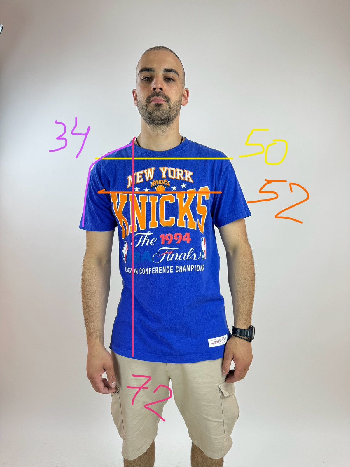 Mitchell & Ness × NBA Rare 1994 Finals New York Knicks Eastern NBA Mitchell Size US M / EU 48-50 / 2 - 9 Thumbnail
