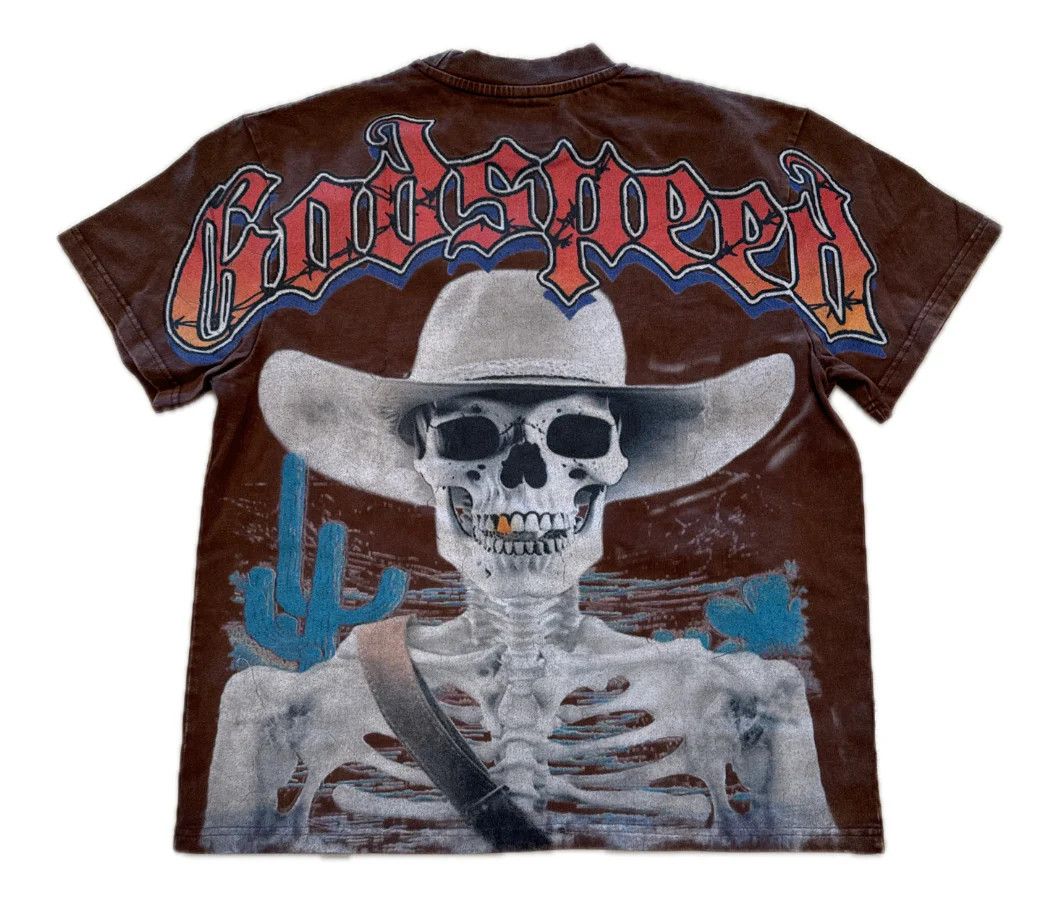 Godspeed Godspeed Goldie T-Shirt "Brown Washed" Size US S / EU 44-46 / 1 - 2 Thumbnail