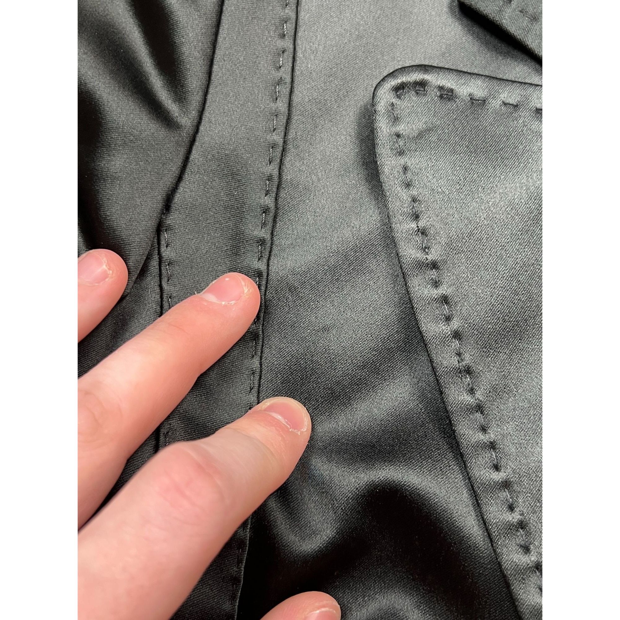 Dolce & Gabbana Dolce & Gabbana Satin Blazer (Y0156) Size S / US 4 / IT 40 - 13 Thumbnail