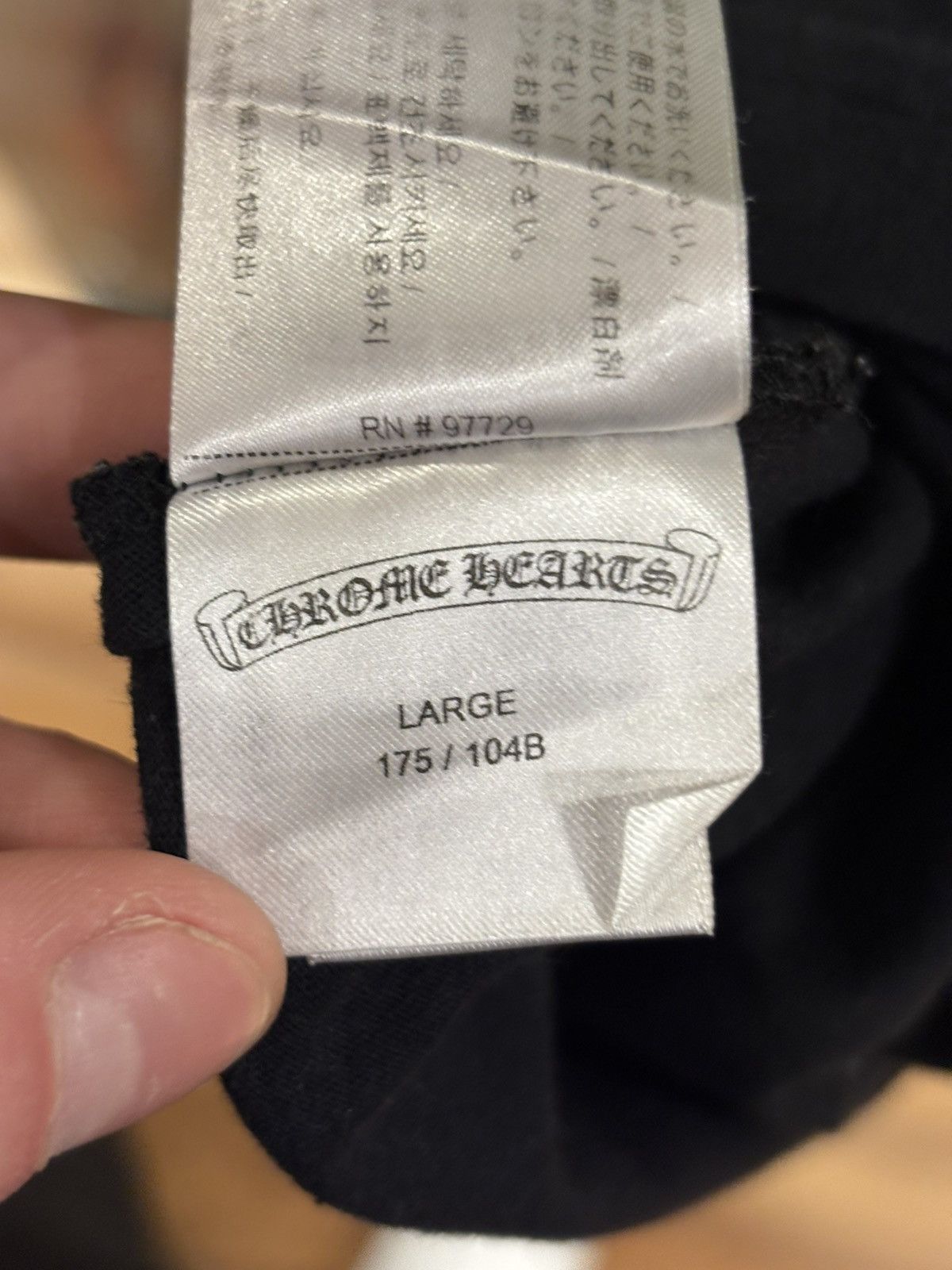Chrome Hearts Chrome Hearts Eye Chart Tee Size US L / EU 52-54 / 3 - 10 Thumbnail