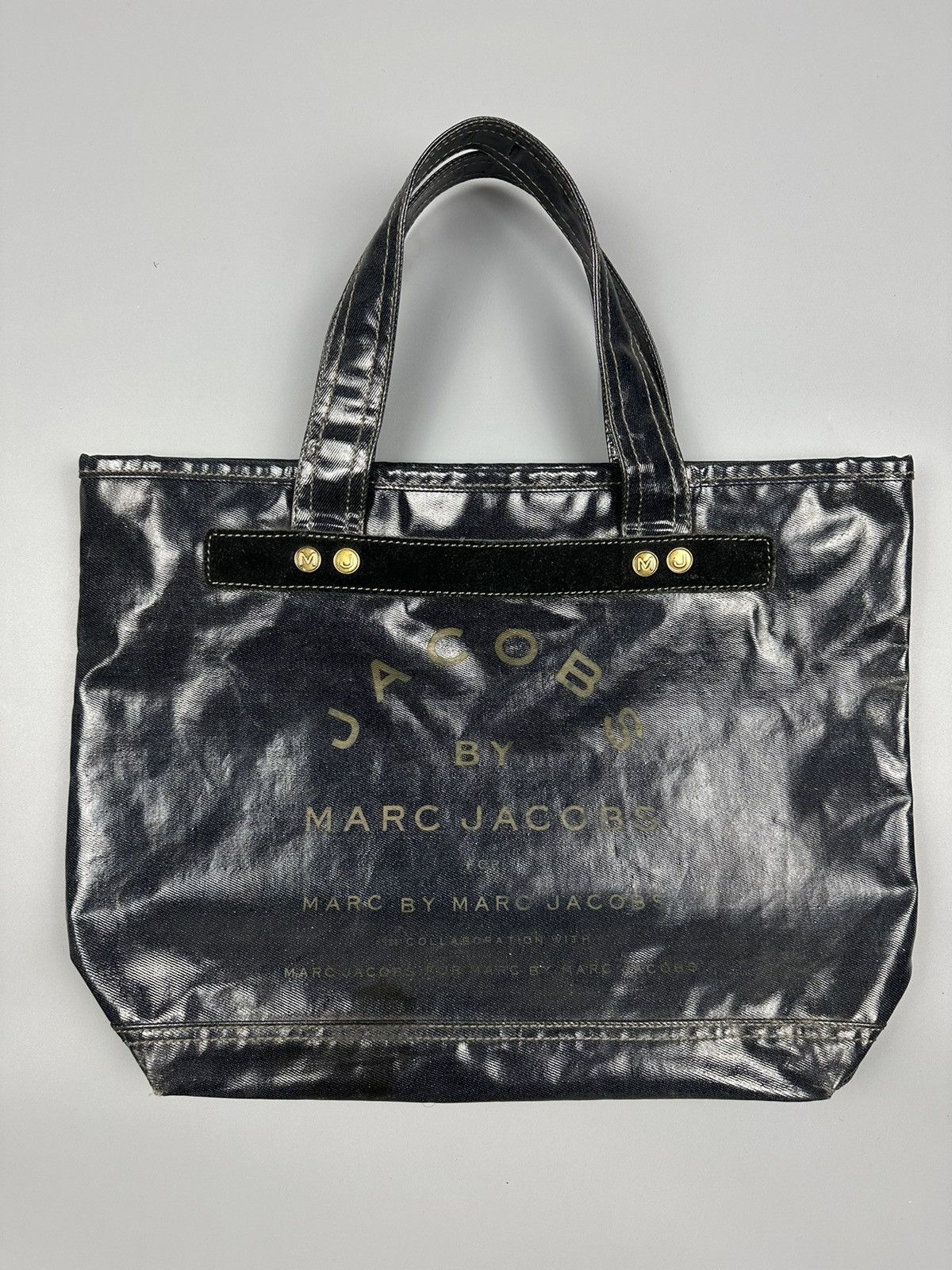Marc Jacobs Marc Jacobs Waterproof Denim Tote Bag Size ONE SIZE - 1 Thumbnail