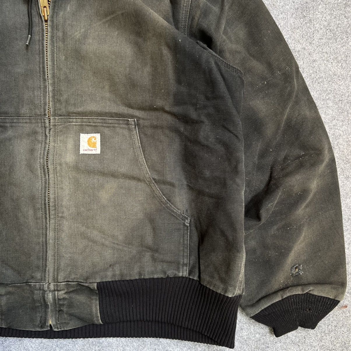 Carhartt × Vintage Vintage Carhartt Active Jacket J140 BLK Size US L / EU 52-54 / 3 - 6 Thumbnail