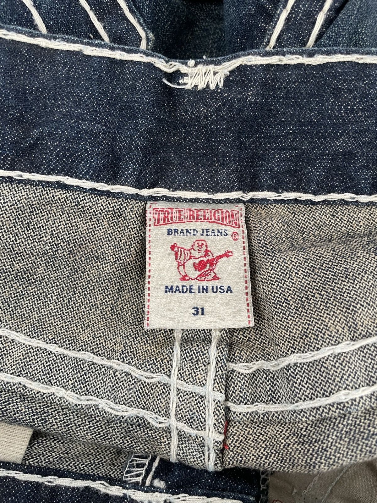 True Religion × Vintage True Religion Vintage Y2k Denim Jeans Trousers Pants Swag Size US 31 - 10 Thumbnail