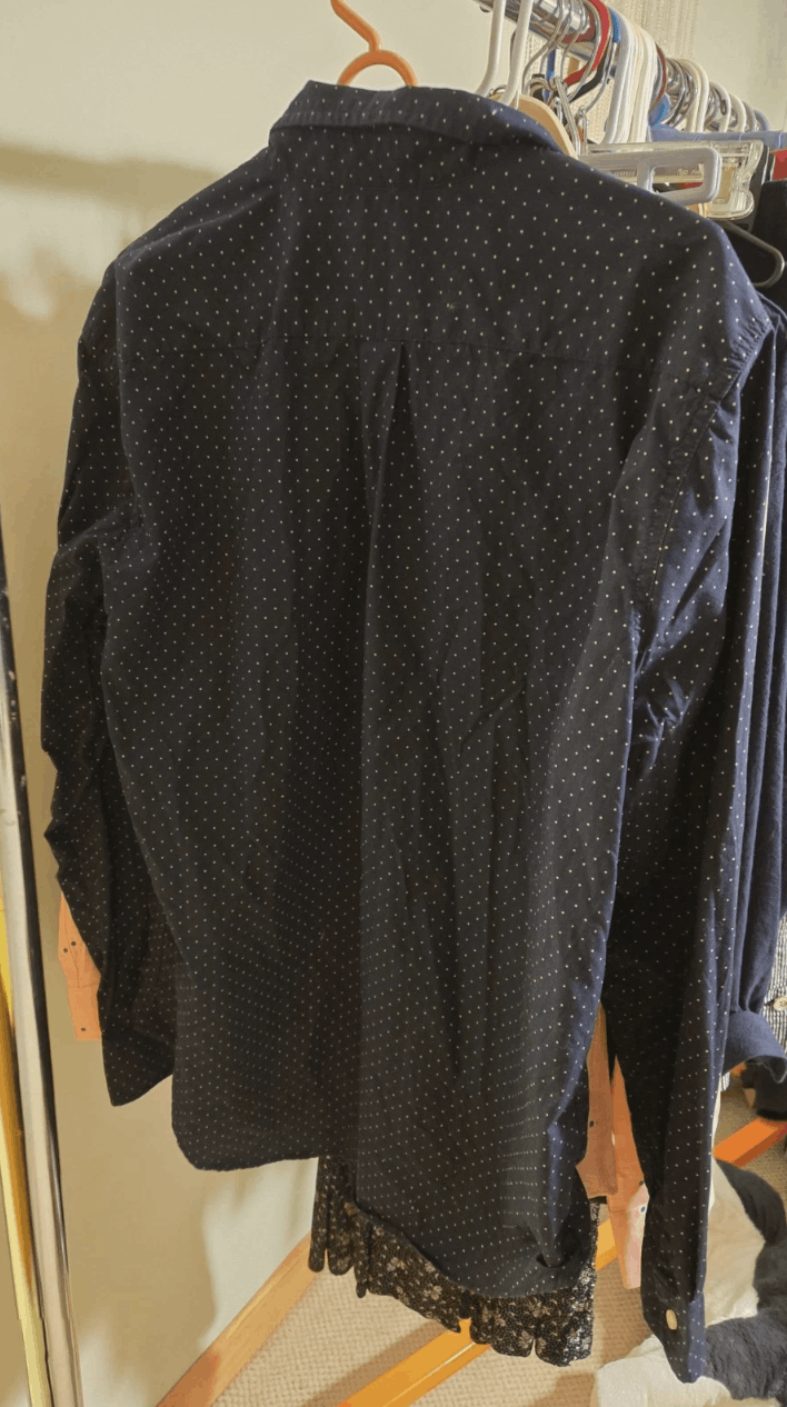 Levi's Levi's Dark Blue and Polka Dot Button Up in XL Size US XL / EU 56 / 4 - 3 Thumbnail