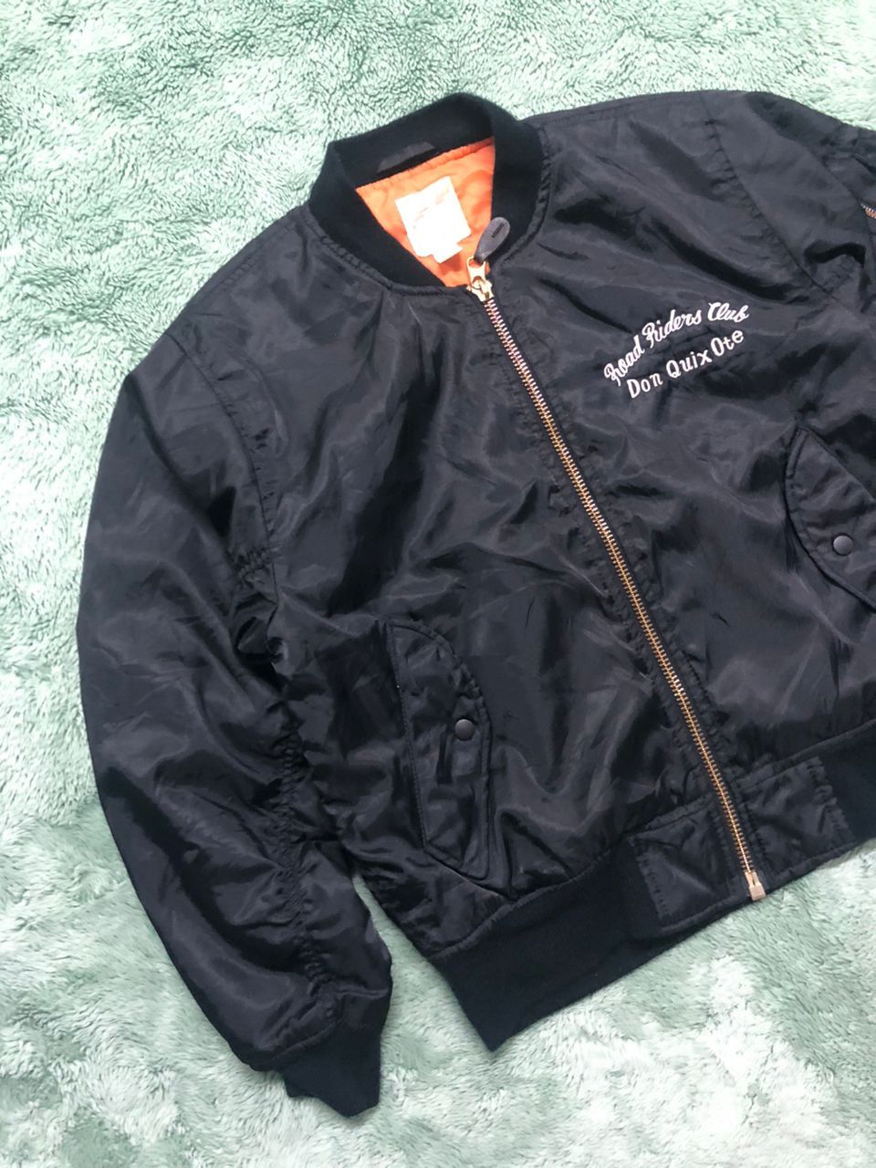 Japanese Brand JAPANESE BRAND GLEEMAN ROAD RIDERS CLUB BOMBER JACKET Size US M / EU 48-50 / 2 - 9 Thumbnail