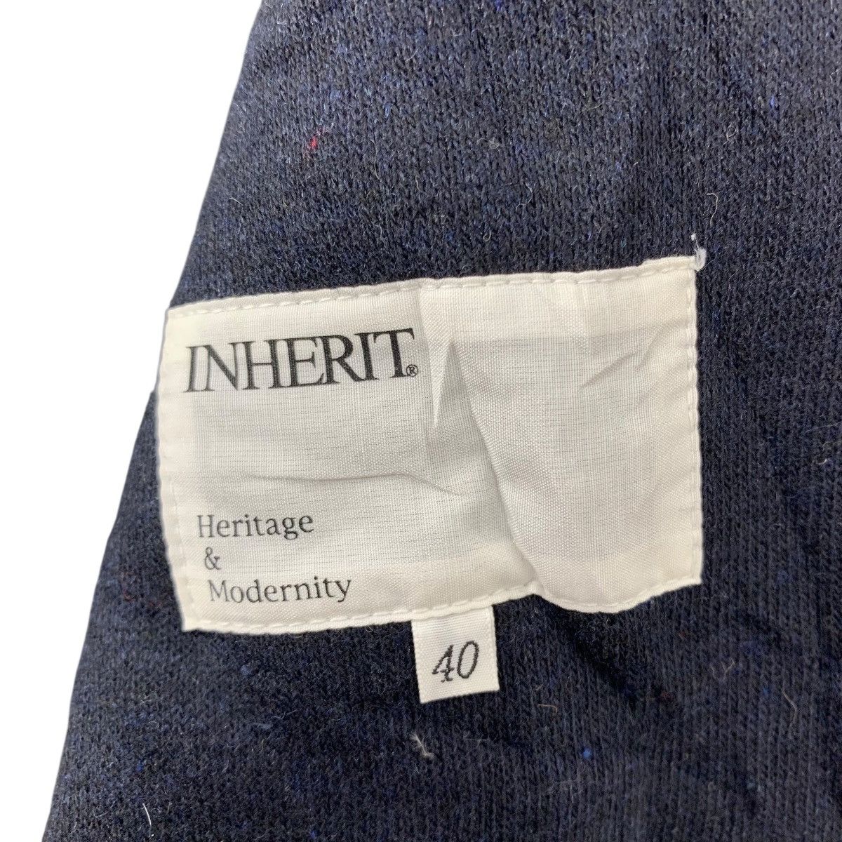 Japanese Brand INHERIT Japanese Brand Wool Blazer Coat Size US M / EU 48-50 / 2 - 5 Thumbnail