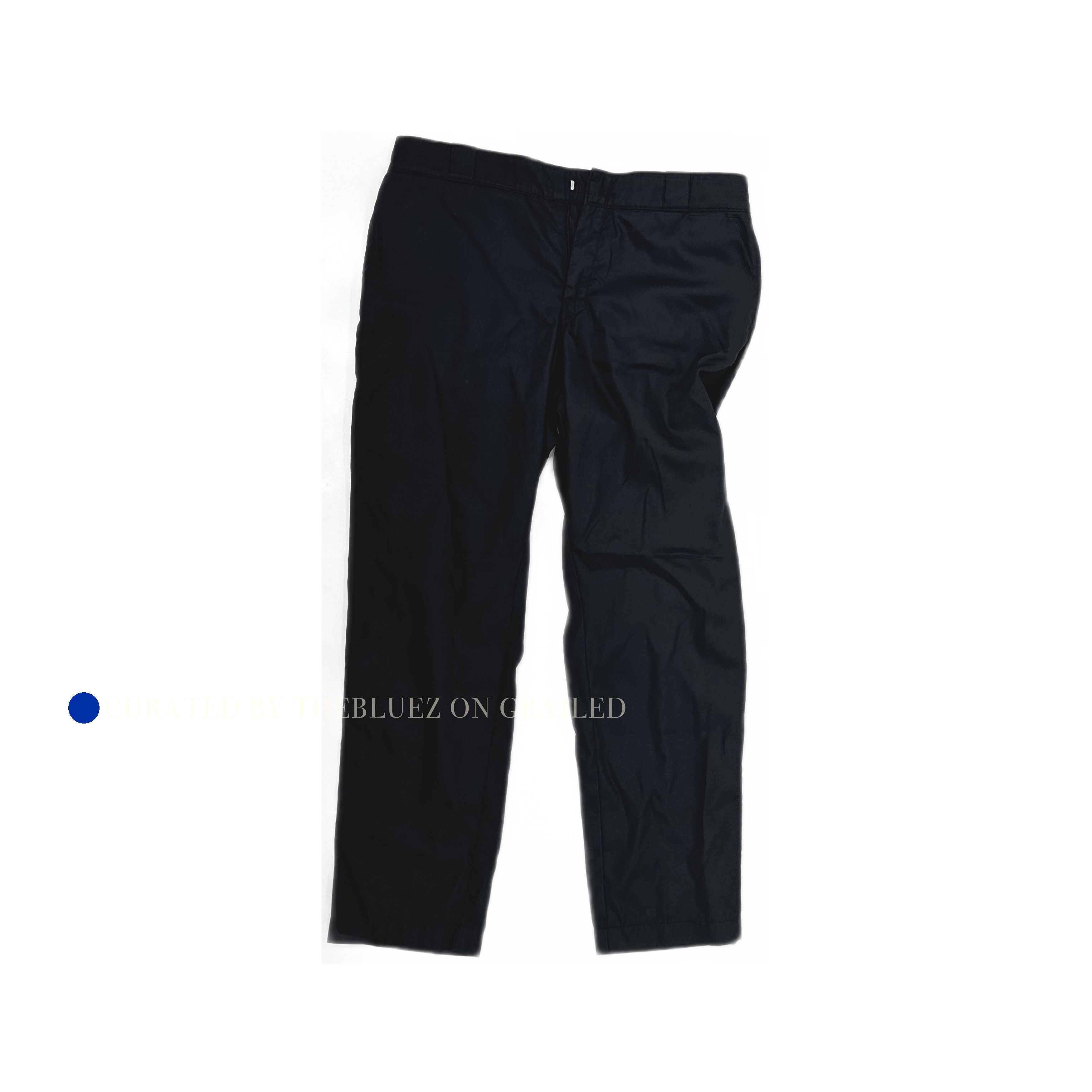 Prada Sleek Black Nylon Casual Pants Size US 34 / EU 50 - 1 Thumbnail