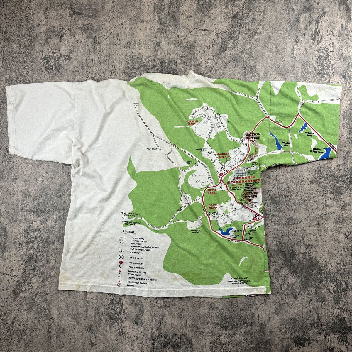 Vintage Vintage 2001 National Scout Jamboree Boy Scouts AOP T Shirt Size US L / EU 52-54 / 3 - 3 Thumbnail