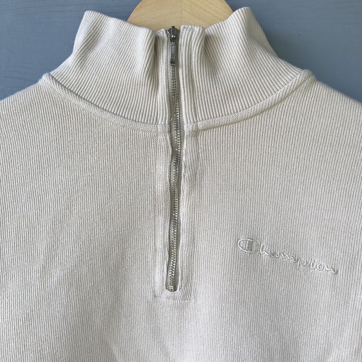 Champion × Vintage Vintage 90s Champion Quater Zipper Size M Size US M / EU 48-50 / 2 - 5 Thumbnail