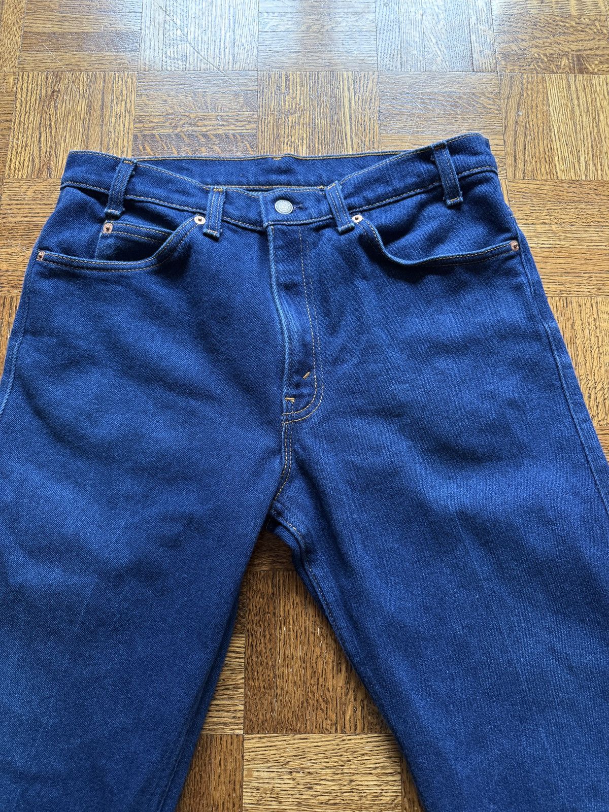 Levi's Vintage 80s Levi's 509-2017 Straight Stretch Denim Jeans Size US 33 - 5 Thumbnail