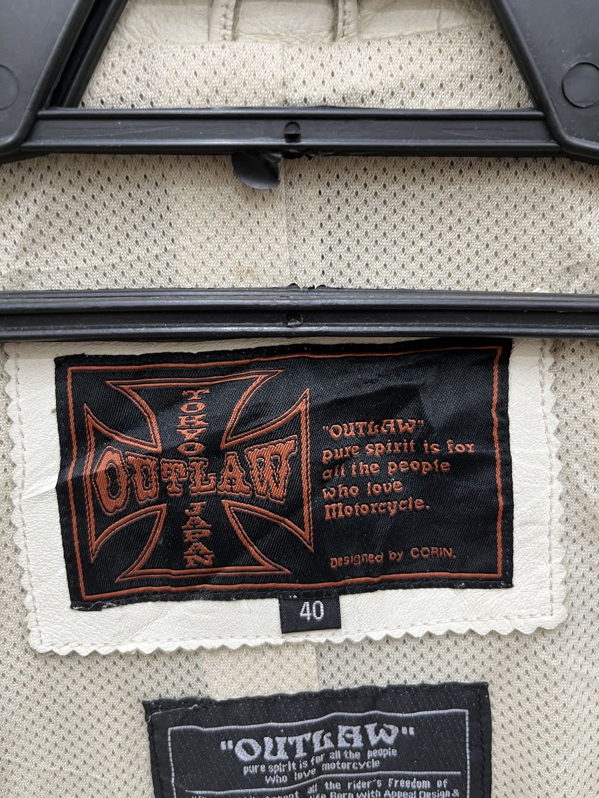 Japanese Brand 🔥🔥🔥ARCHIVE OUTLAW YOKYO JAPAN LEATHER JACKET Size S / US 4 / IT 40 - 5 Thumbnail