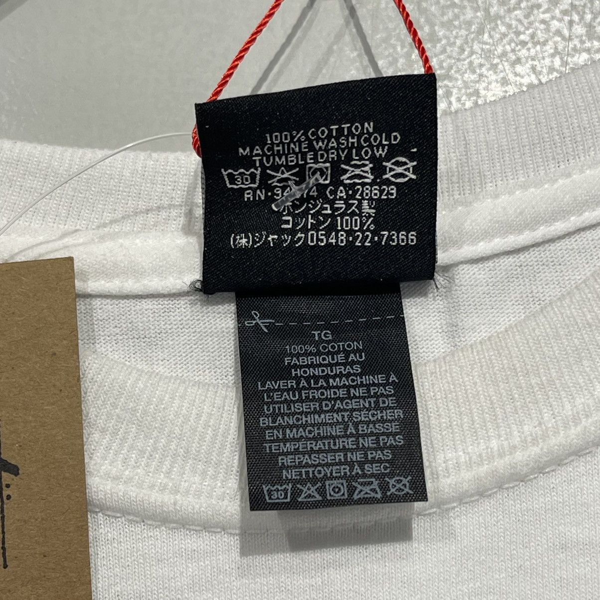 Stussy Stussy Tough Gear International Tee White Size US XL / EU 56 / 4 - 6 Thumbnail