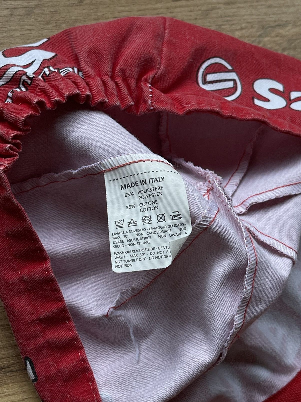 Other 90’s Kappa Saeco Cannondale vintage red cycle cap hat Size ONE SIZE - 6 Thumbnail