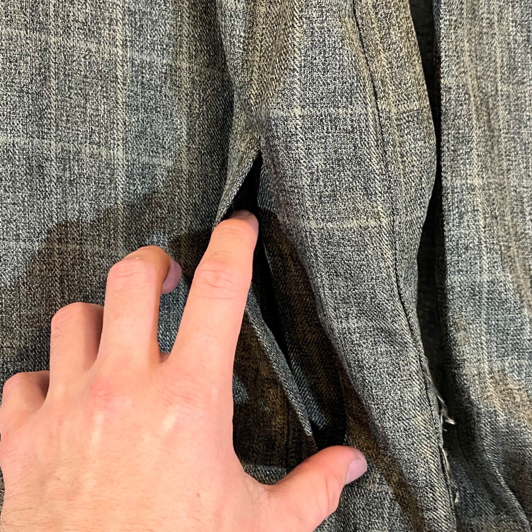 Vintage Candor Official Shirt Mens Size 3 Muted Green Plaid Button-Up Pockets L/S Casual Shirt Size US S / EU 44-46 / 1 - 4 Thumbnail