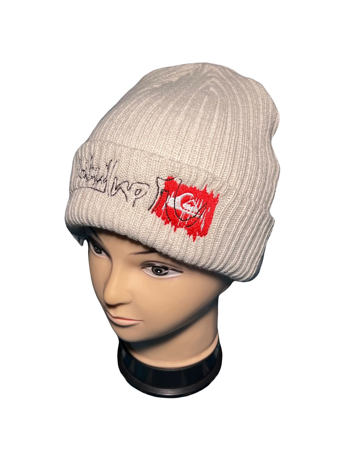 Quicksilver Vintage Cap Y2K Quiksilver White Hat Size ONE SIZE - 3 Thumbnail