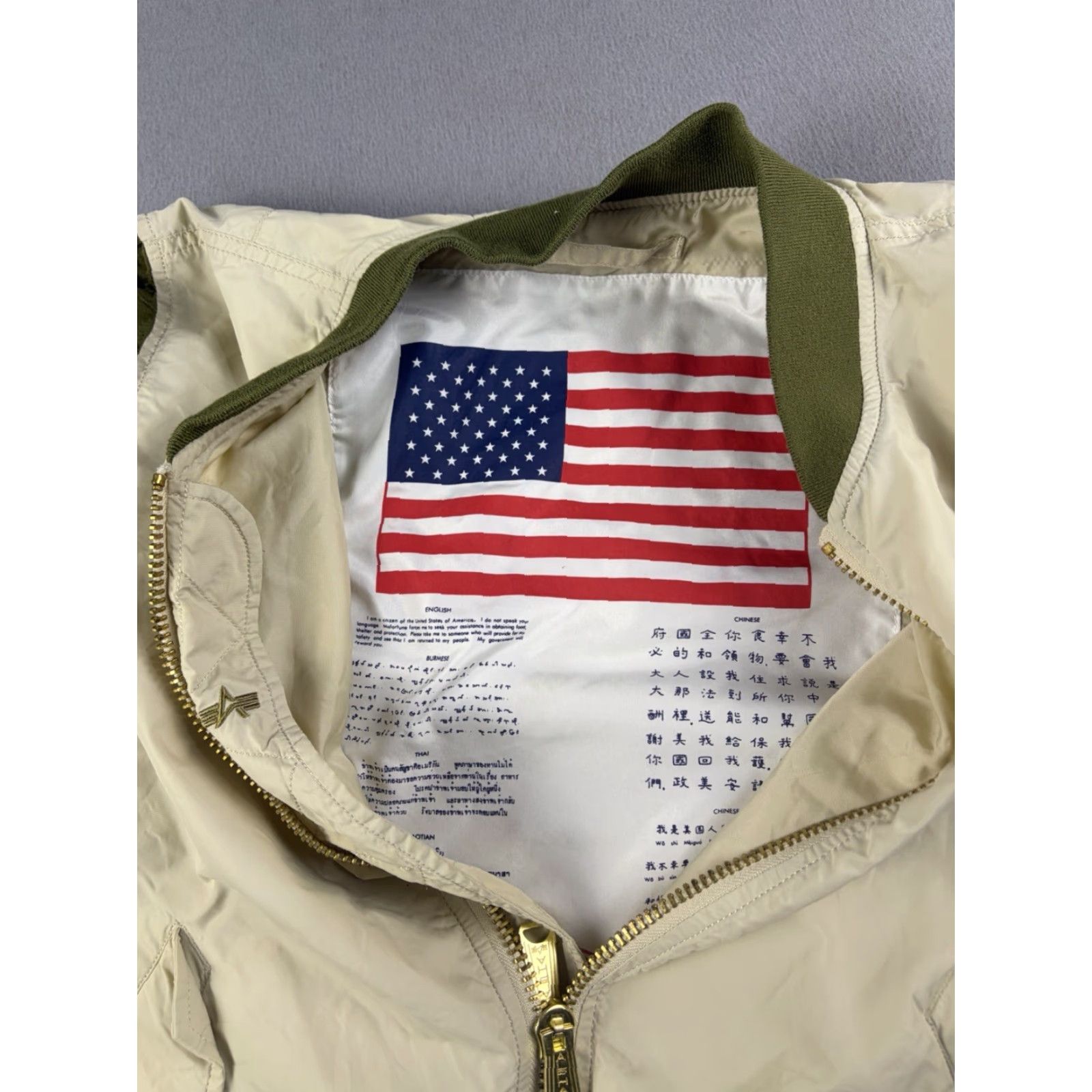 Alpha Industries VINTAGE Alpha Industries Bomber MA-1 Jacket Reversible Green Mens Small 1963 Flyer's 1963 Size US S / EU 44-46 / 1 - 6 Thumbnail