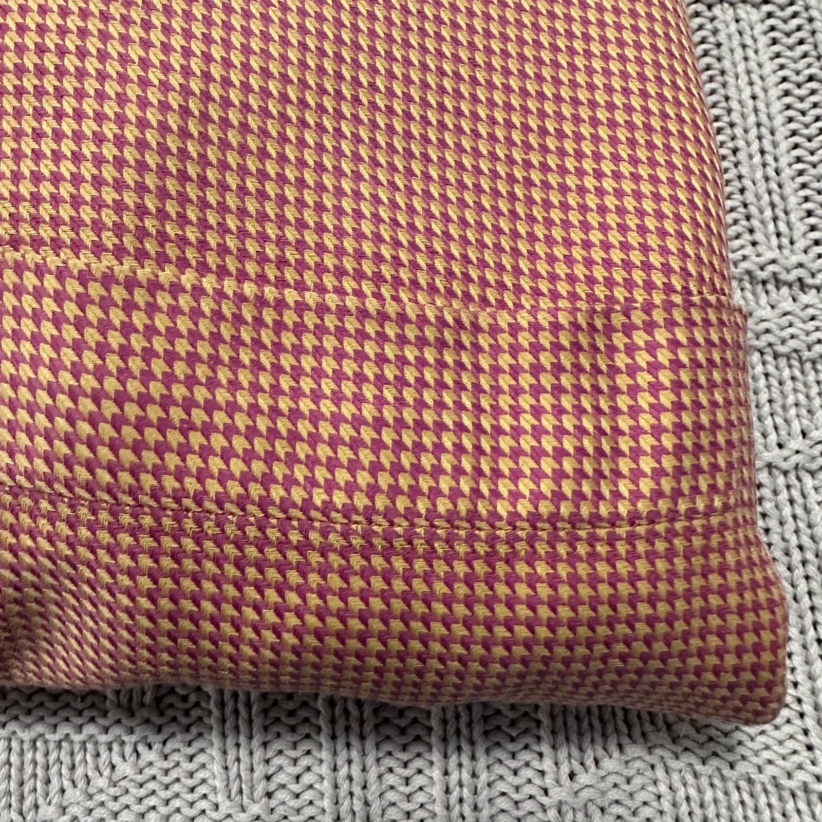 Burberry Vintage Burberry orange houndstooth button down Size US M / EU 48-50 / 2 - 4 Thumbnail