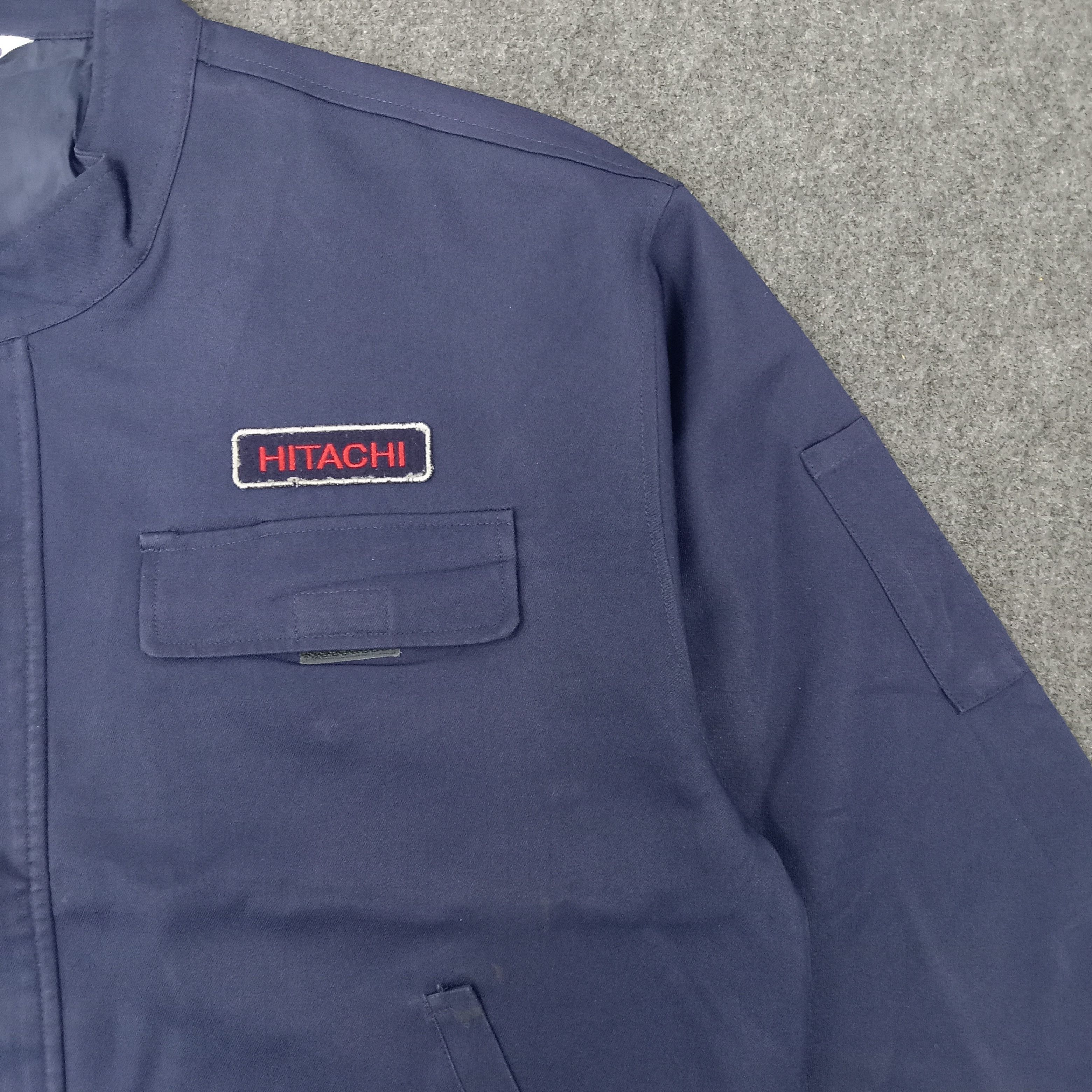 Japanese Brand × Vintage Hitachi Japanese Electronic Brand Work Jacket C214N4 Size US XL / EU 56 / 4 - 2 Thumbnail